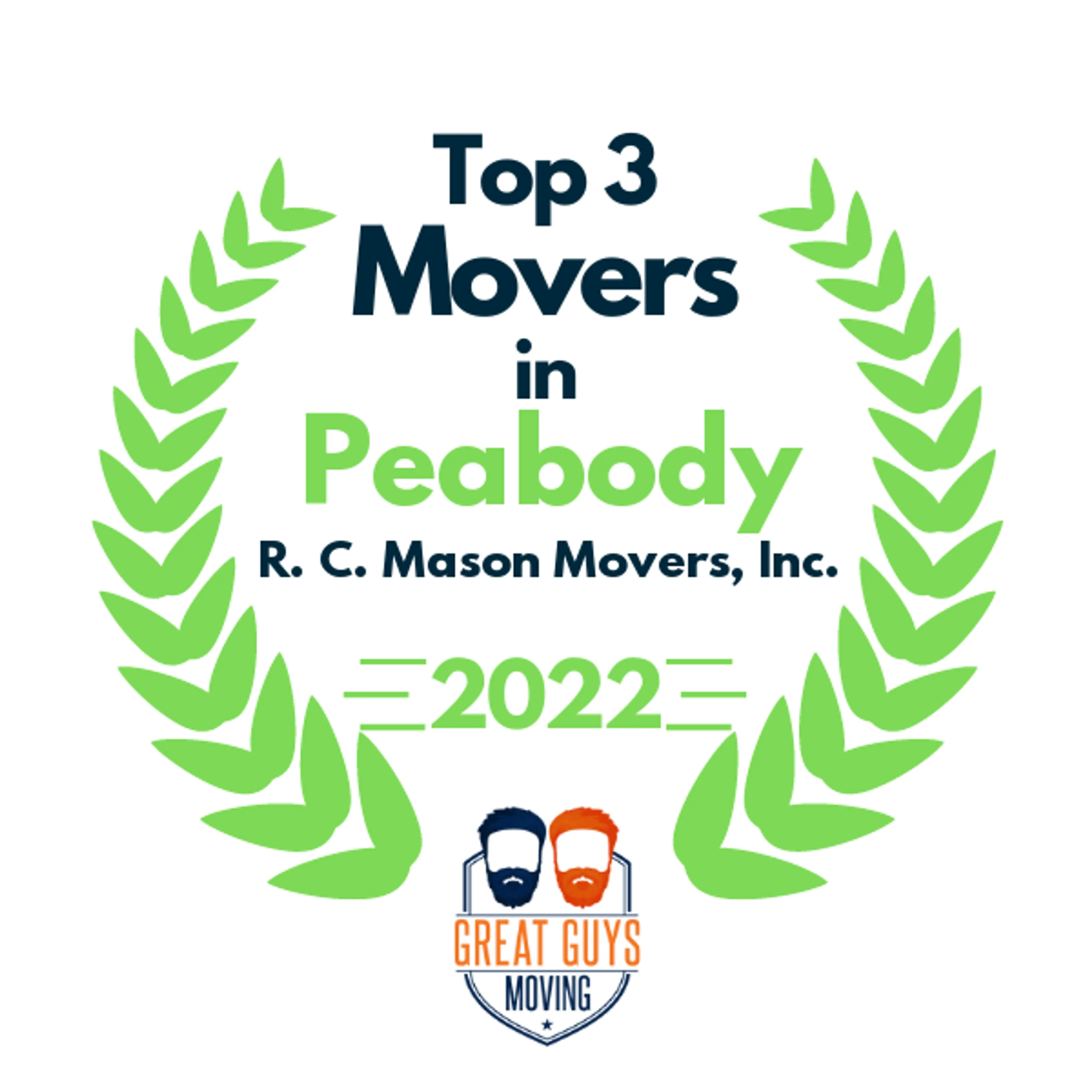 Top 3 Movers in Boston, MA 2022 award