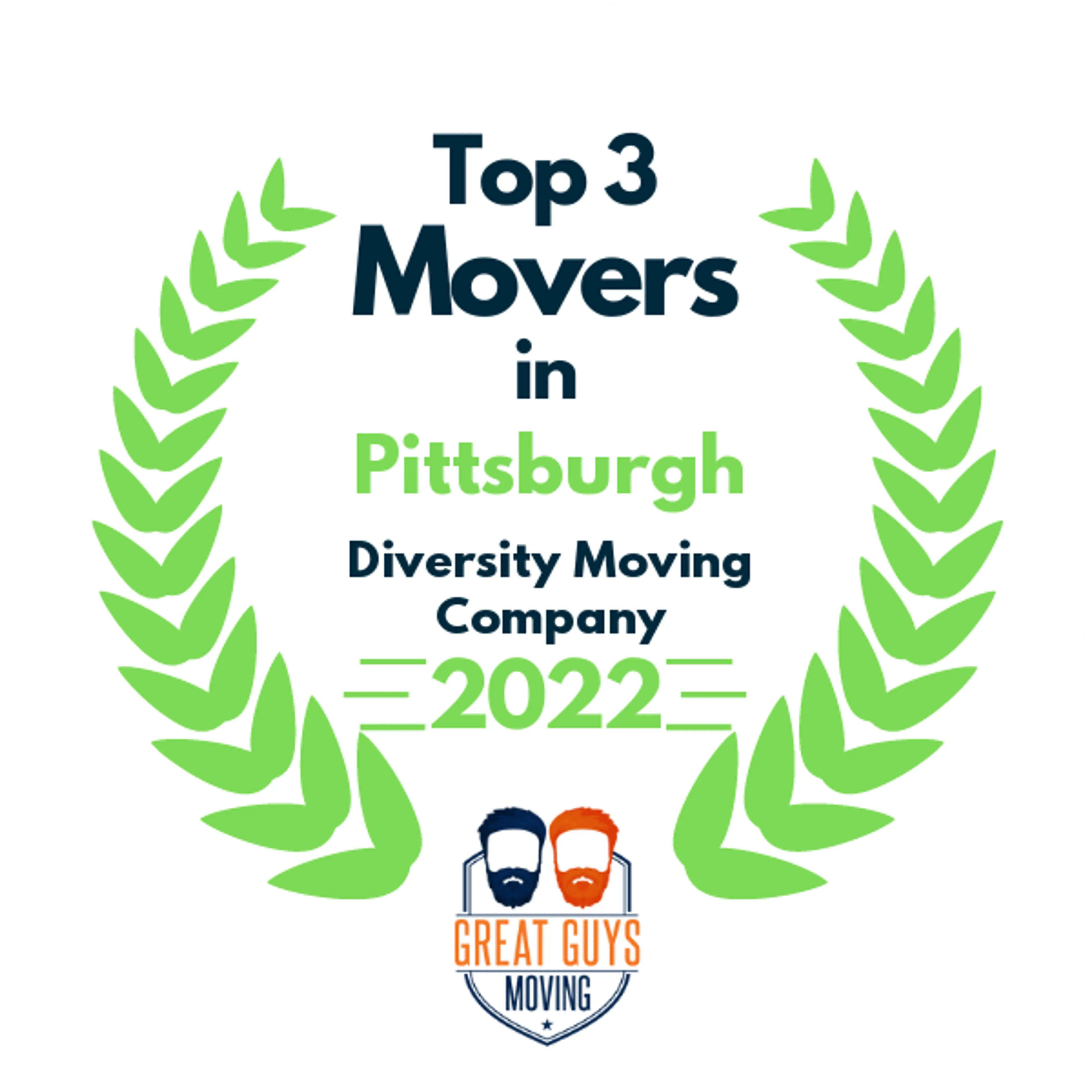 Top 3 Movers in Pittsburgh, PA 2022 award