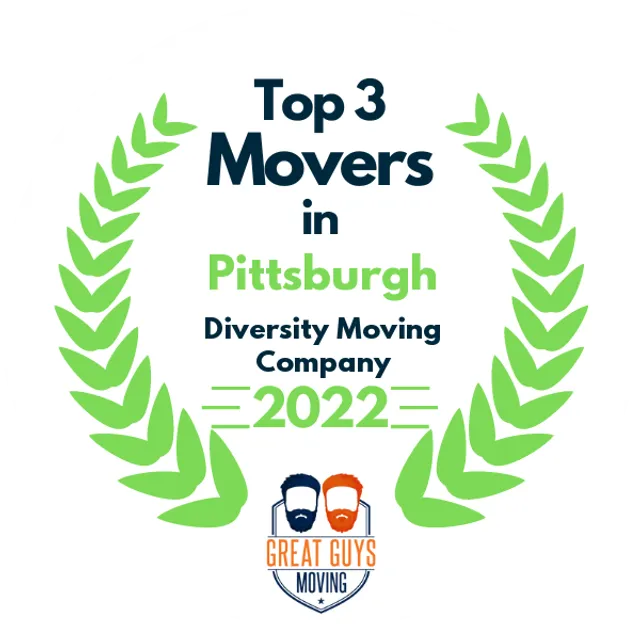 Top 3 Movers in Pittsburgh, PA 2022 award