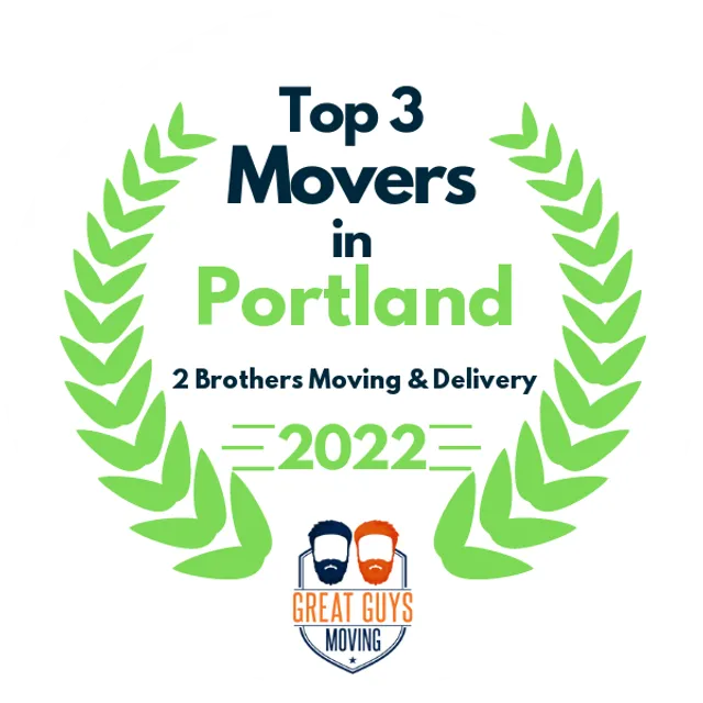 Top 3 Movers in Portland, OR 2022 award