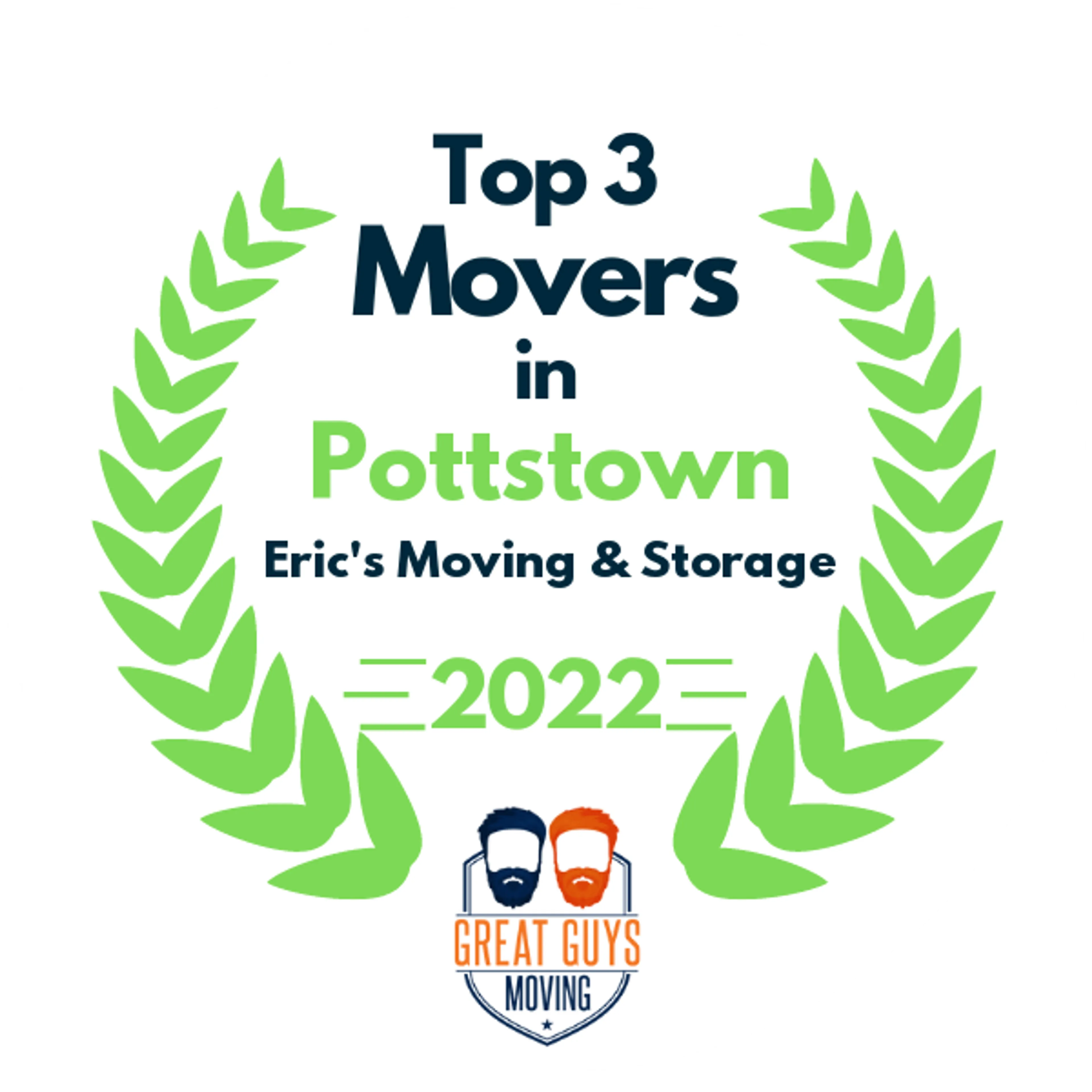 Top 3 Movers in Allentown, PA 2022 award