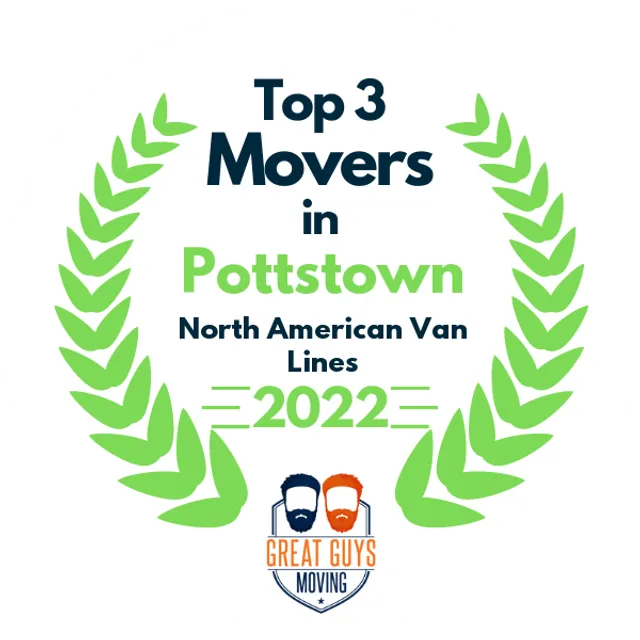 Top 3 Movers in Allentown, PA 2022 award