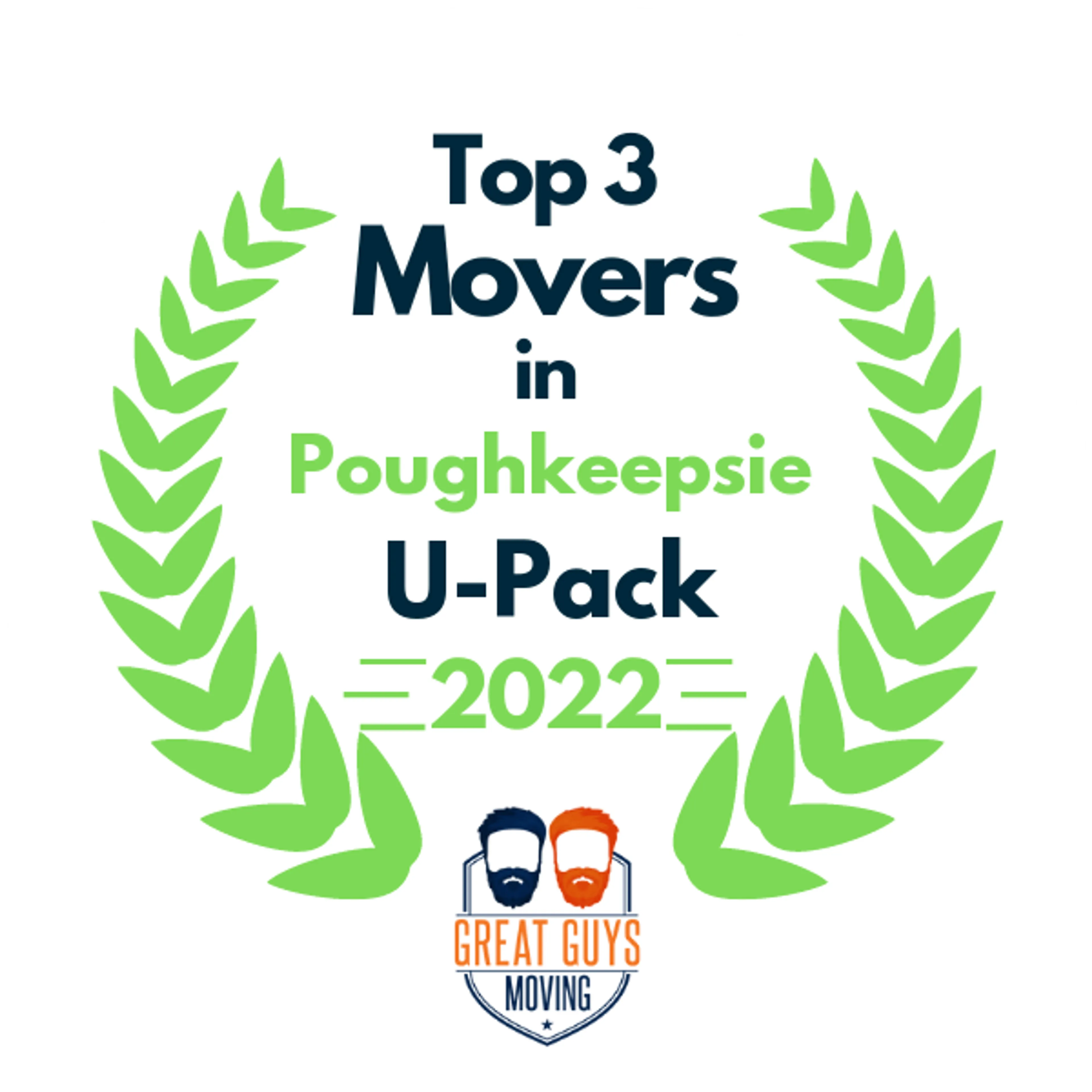 Top 3 Movers in Poughkeepsie, NY 2022 award