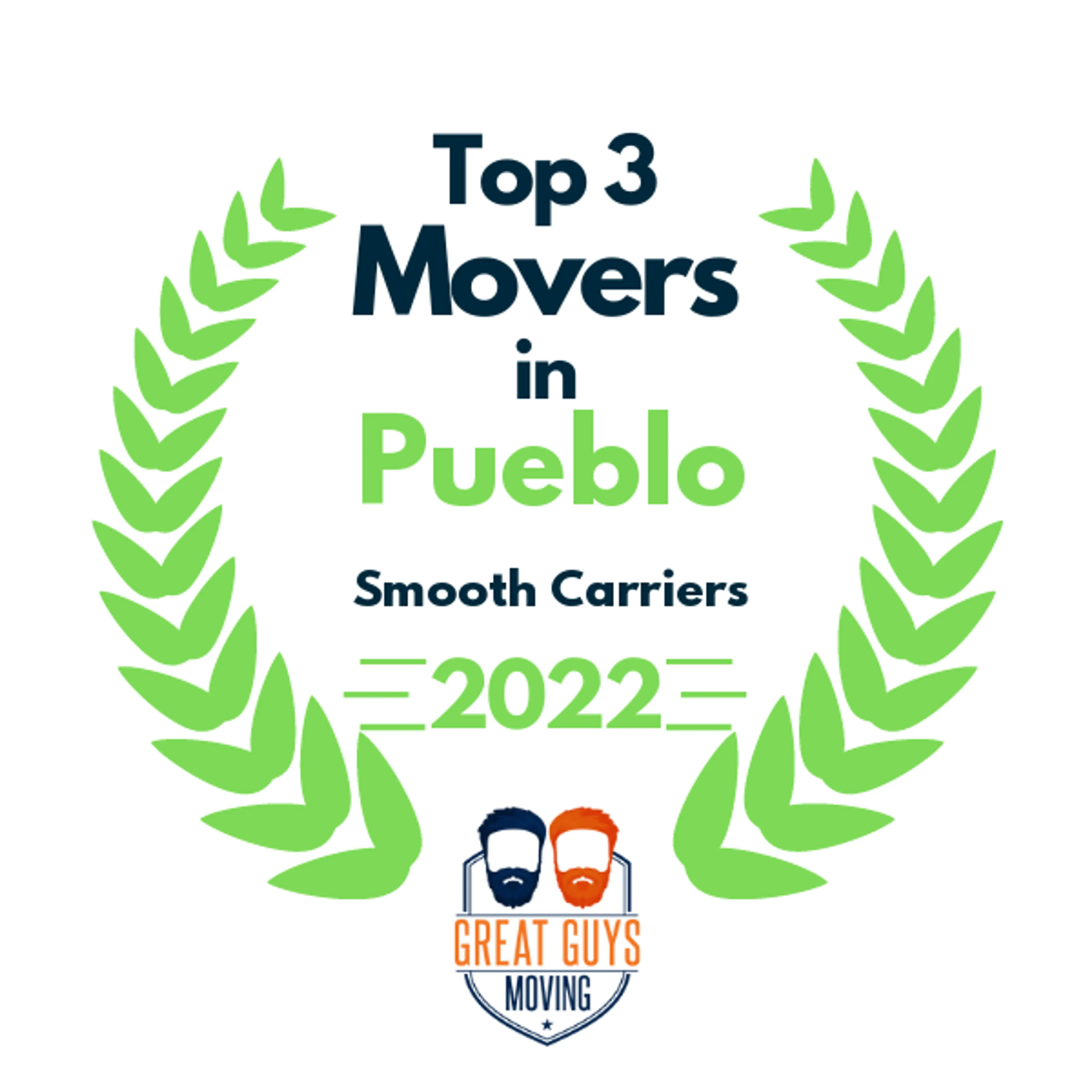 Top 3 Movers in Pueblo, CO 2022 award