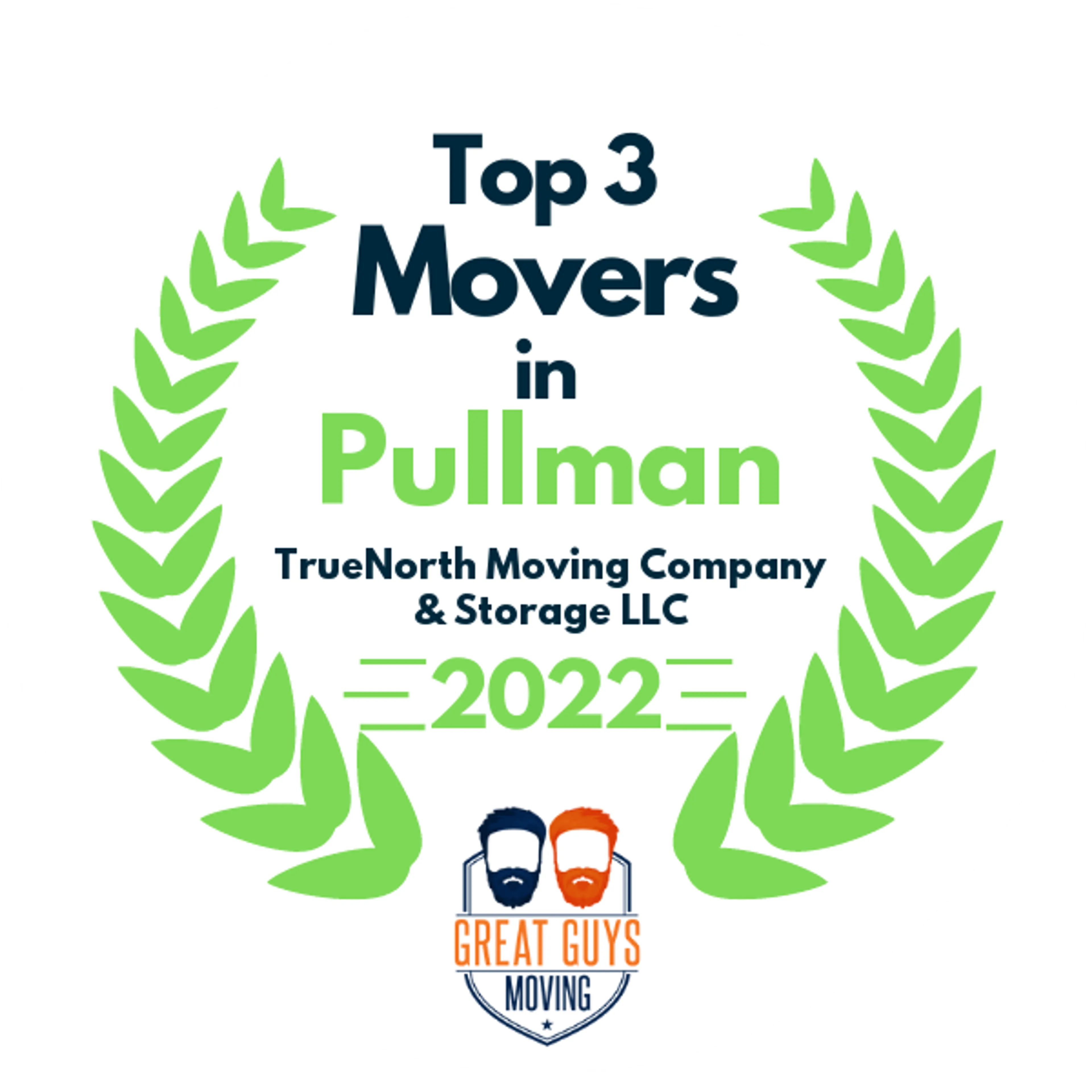 Top 3 Movers in Pullman, WA 2022 award