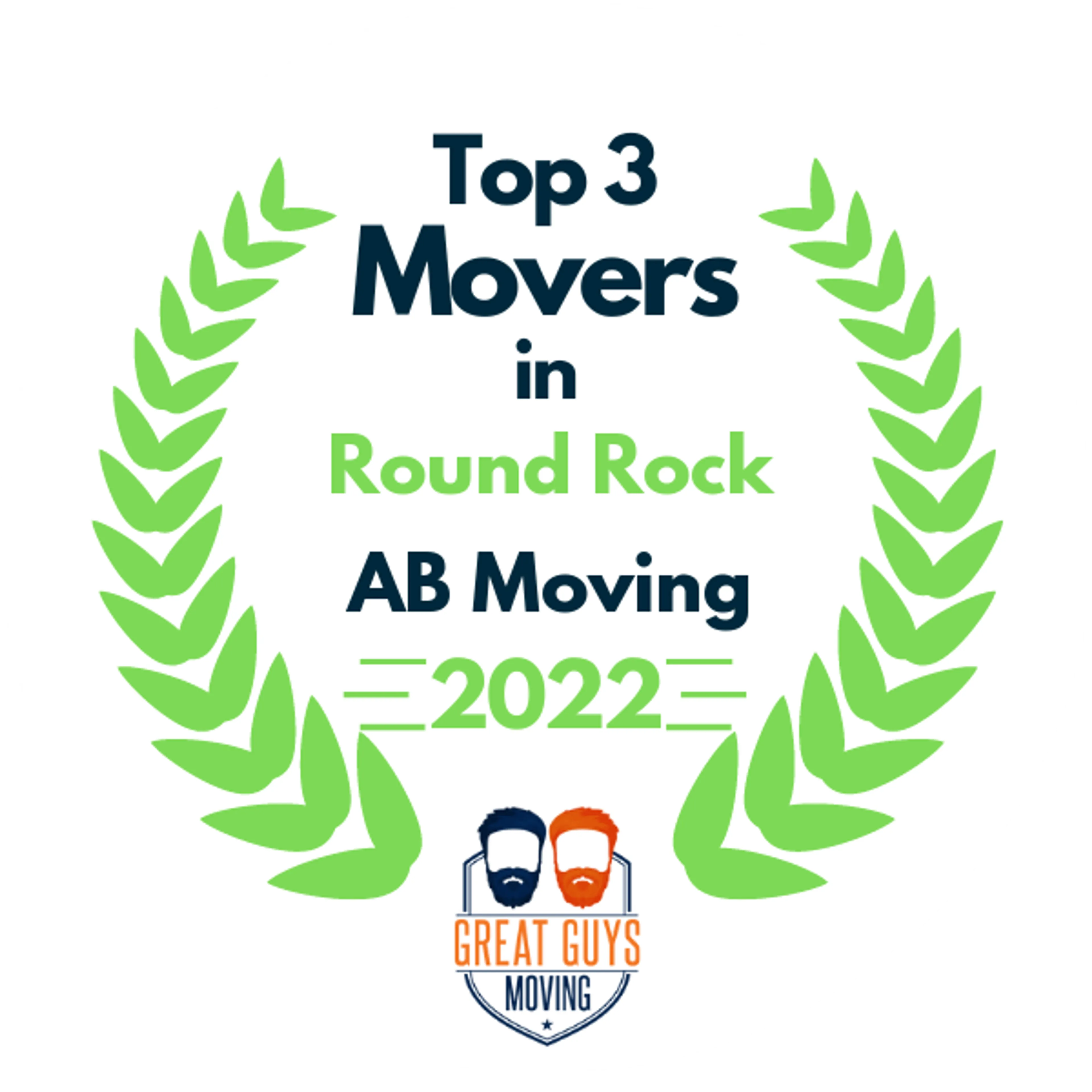 Top 3 Movers in Austin, TX 2022 award