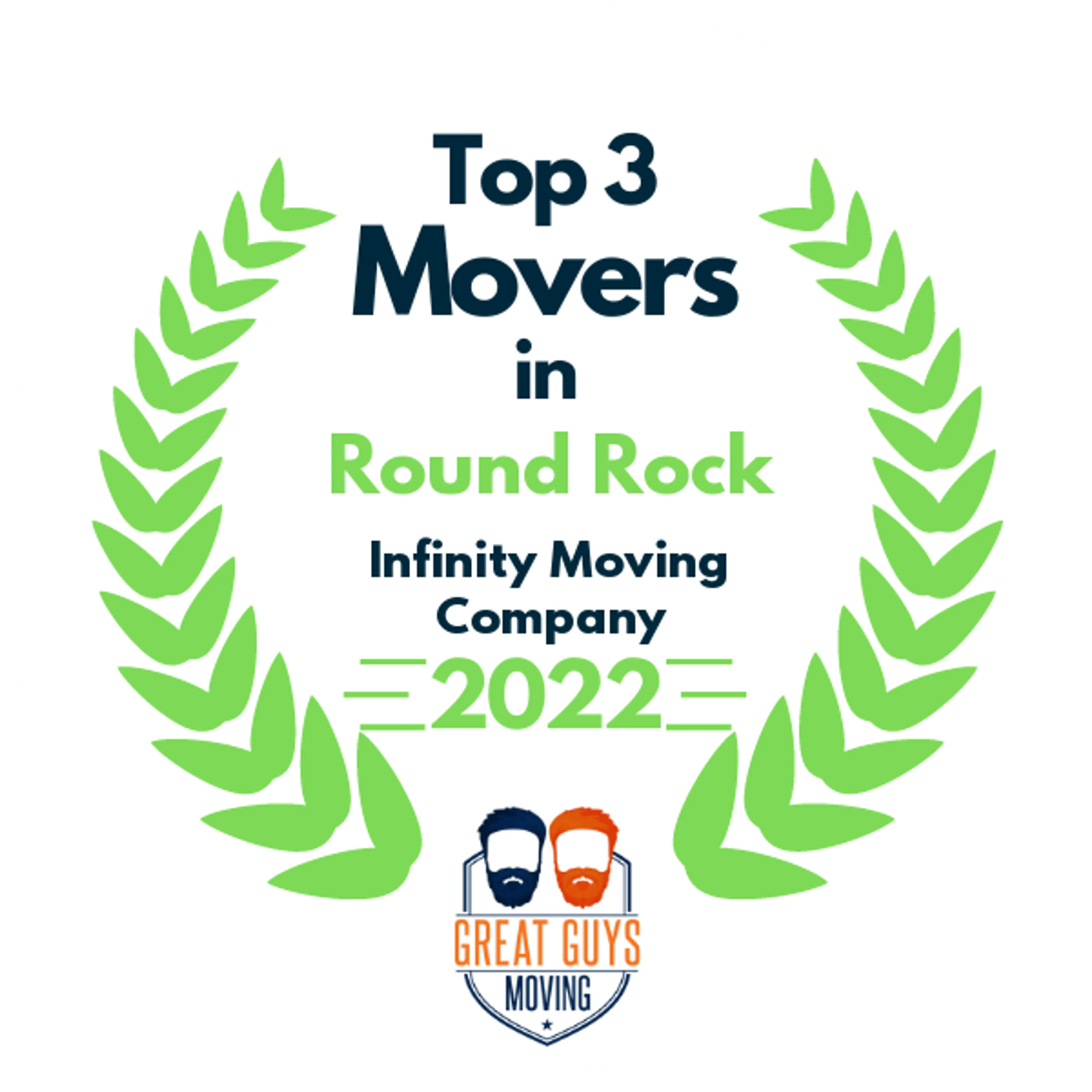 Top 3 Movers in Austin, TX 2022 award