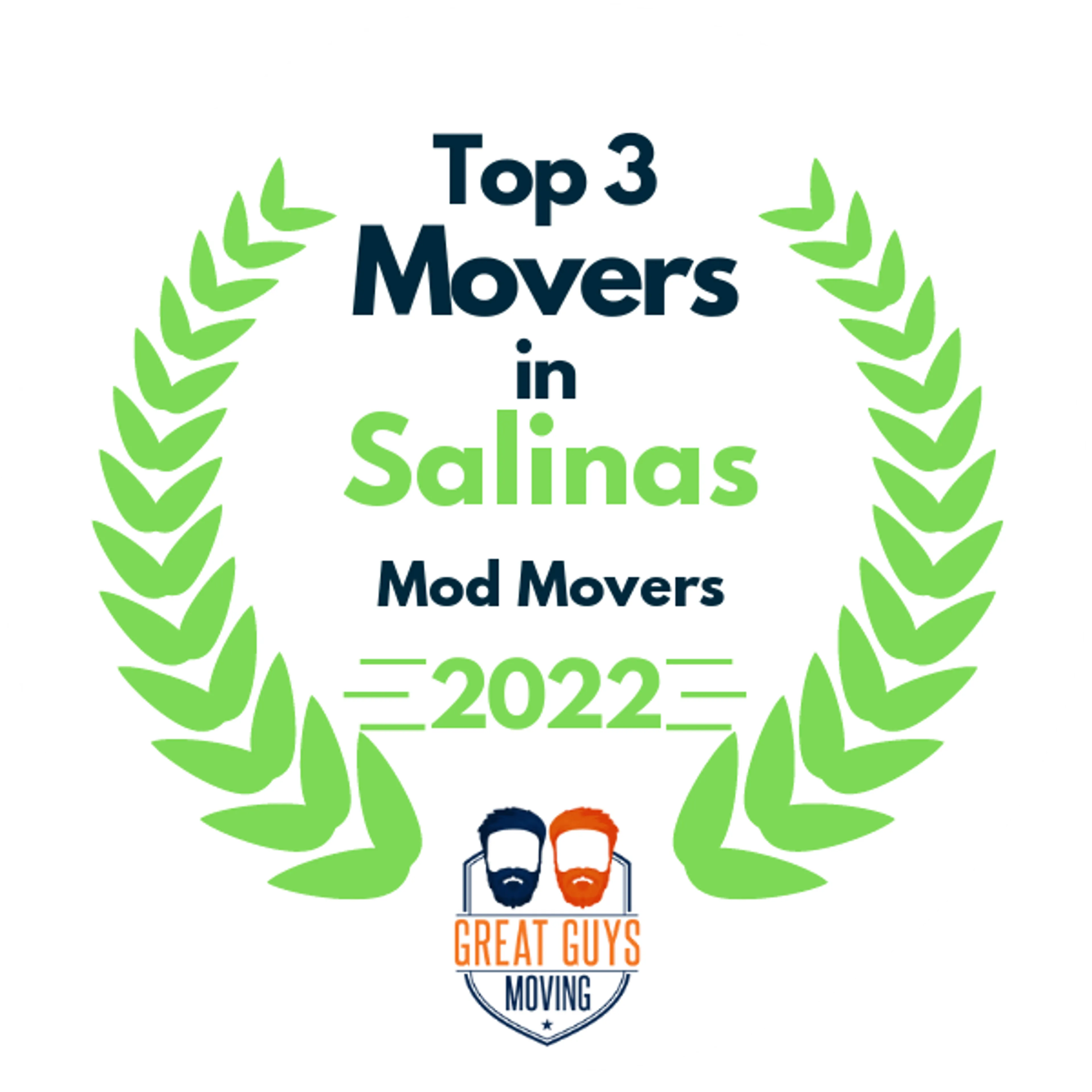 Top 3 Movers in San Jose, CA 2022 award