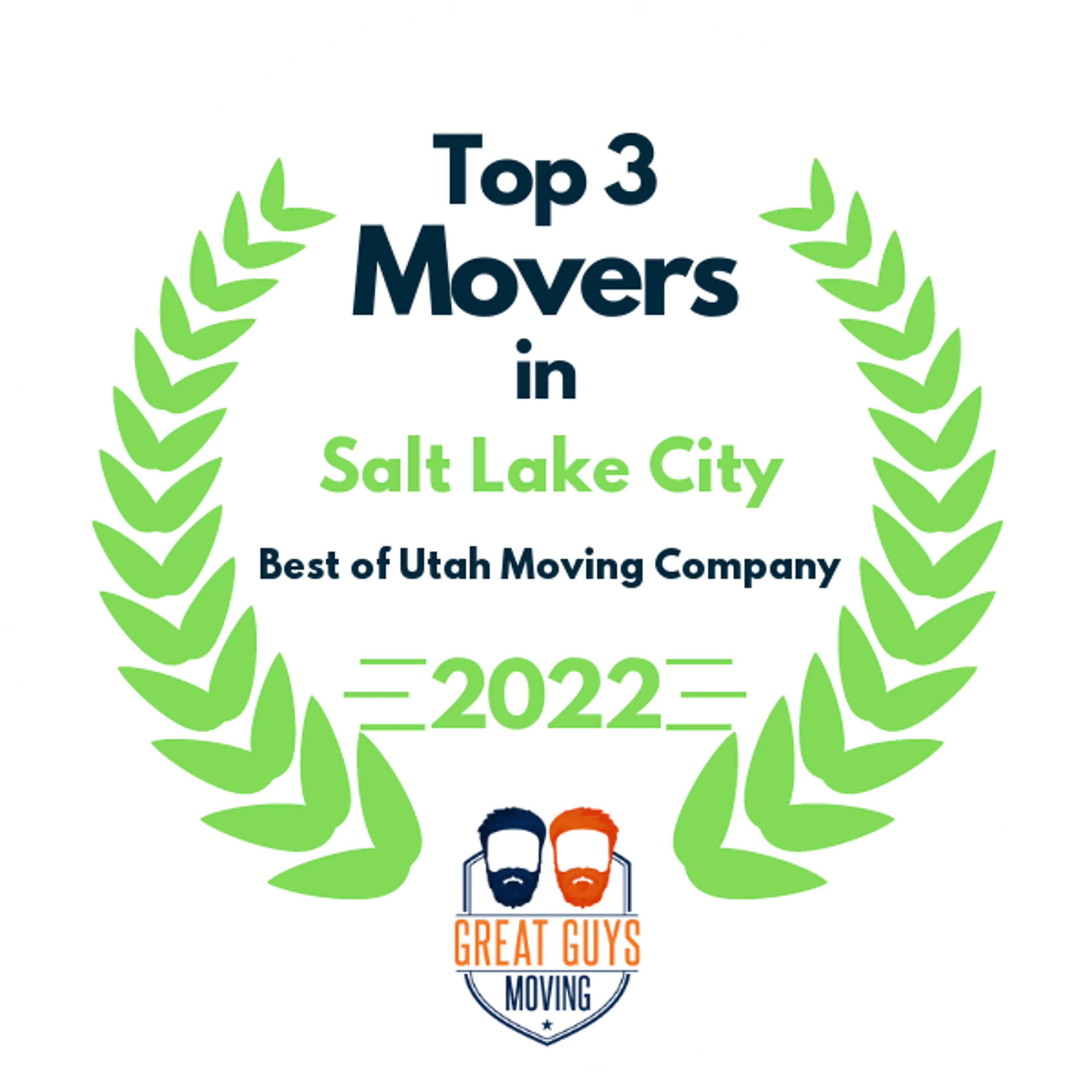 Top 3 Movers in Millcreek, UT 2022 award