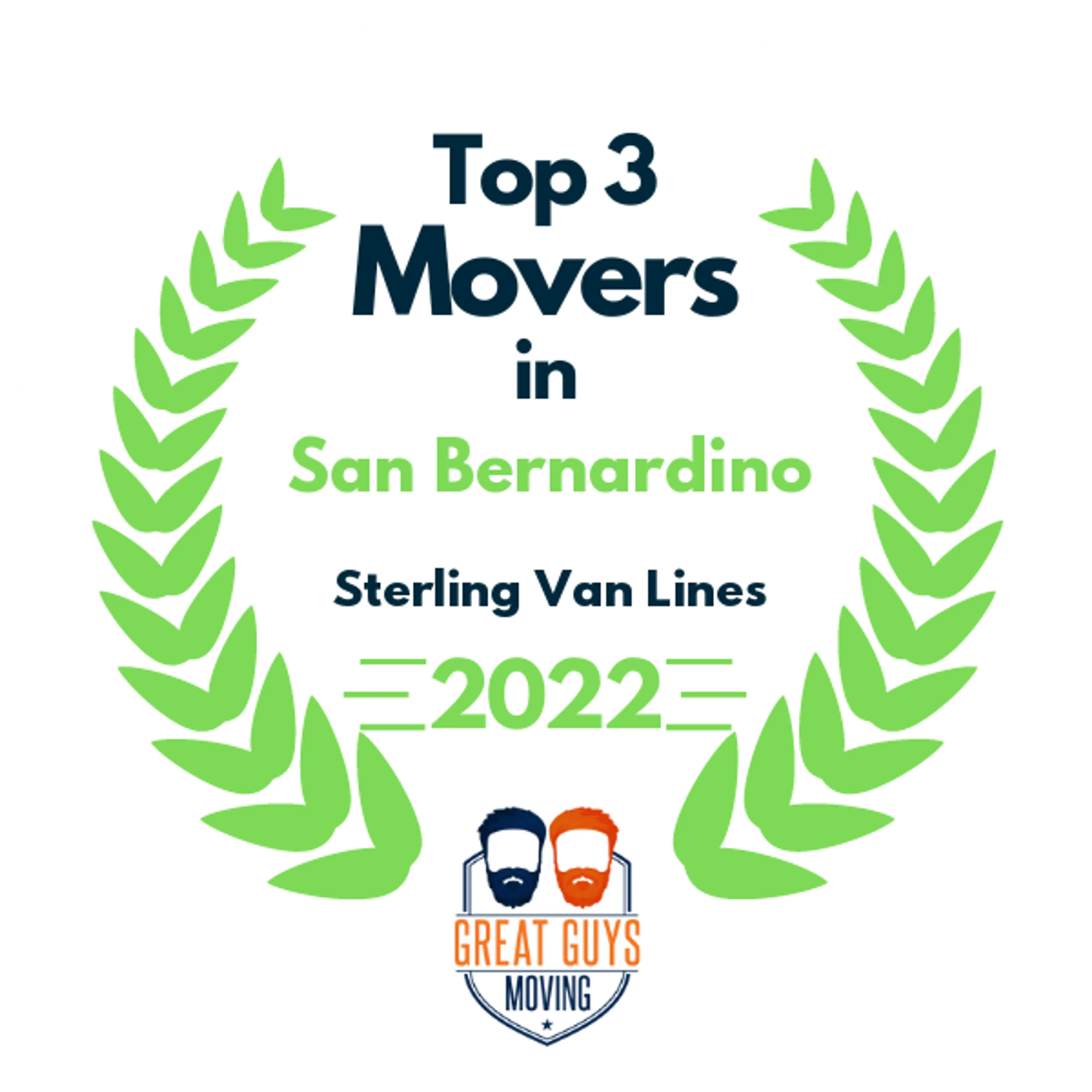 Top 3 Movers in Los Angeles, CA 2022 award