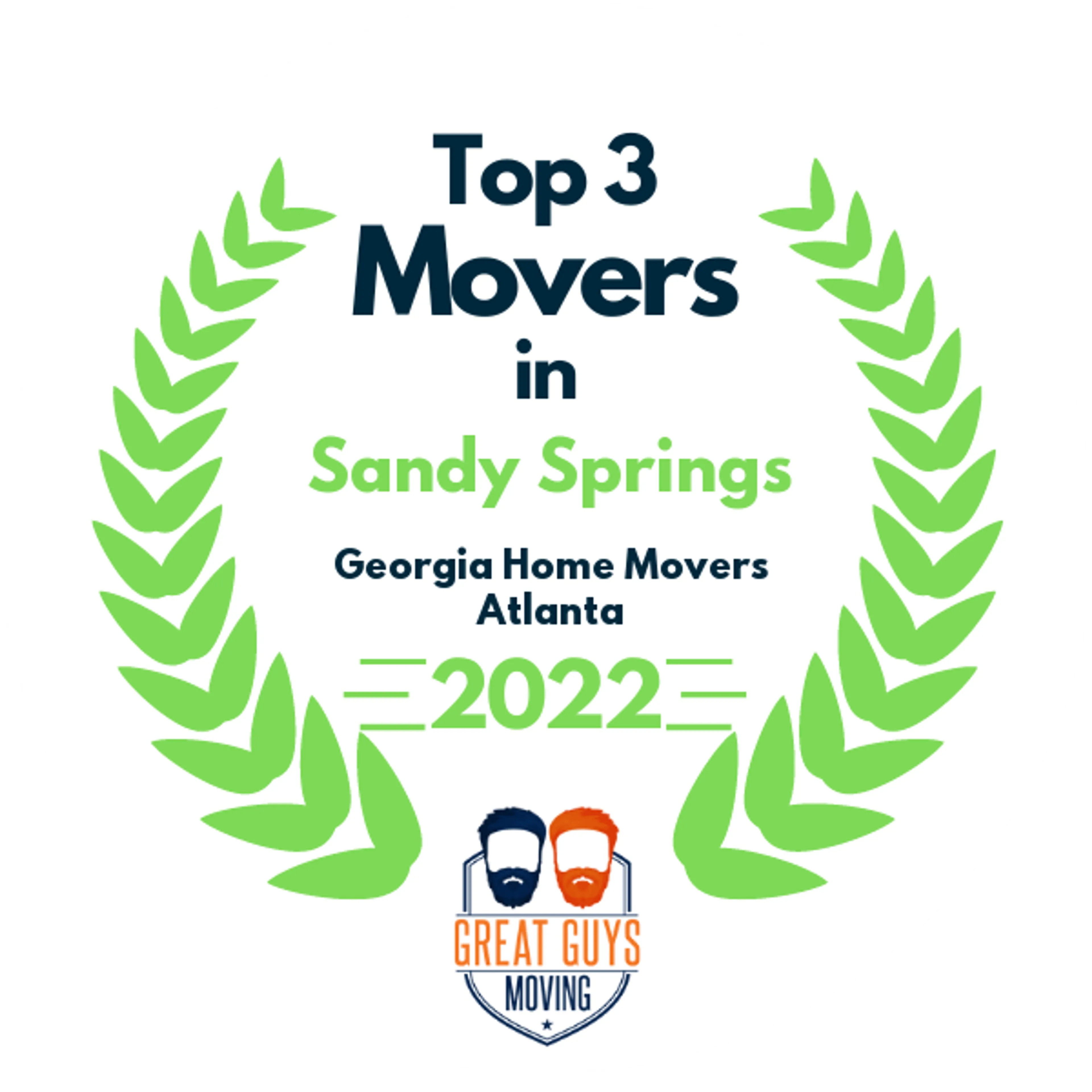 Top 3 Movers in Atlanta, GA 2022 award