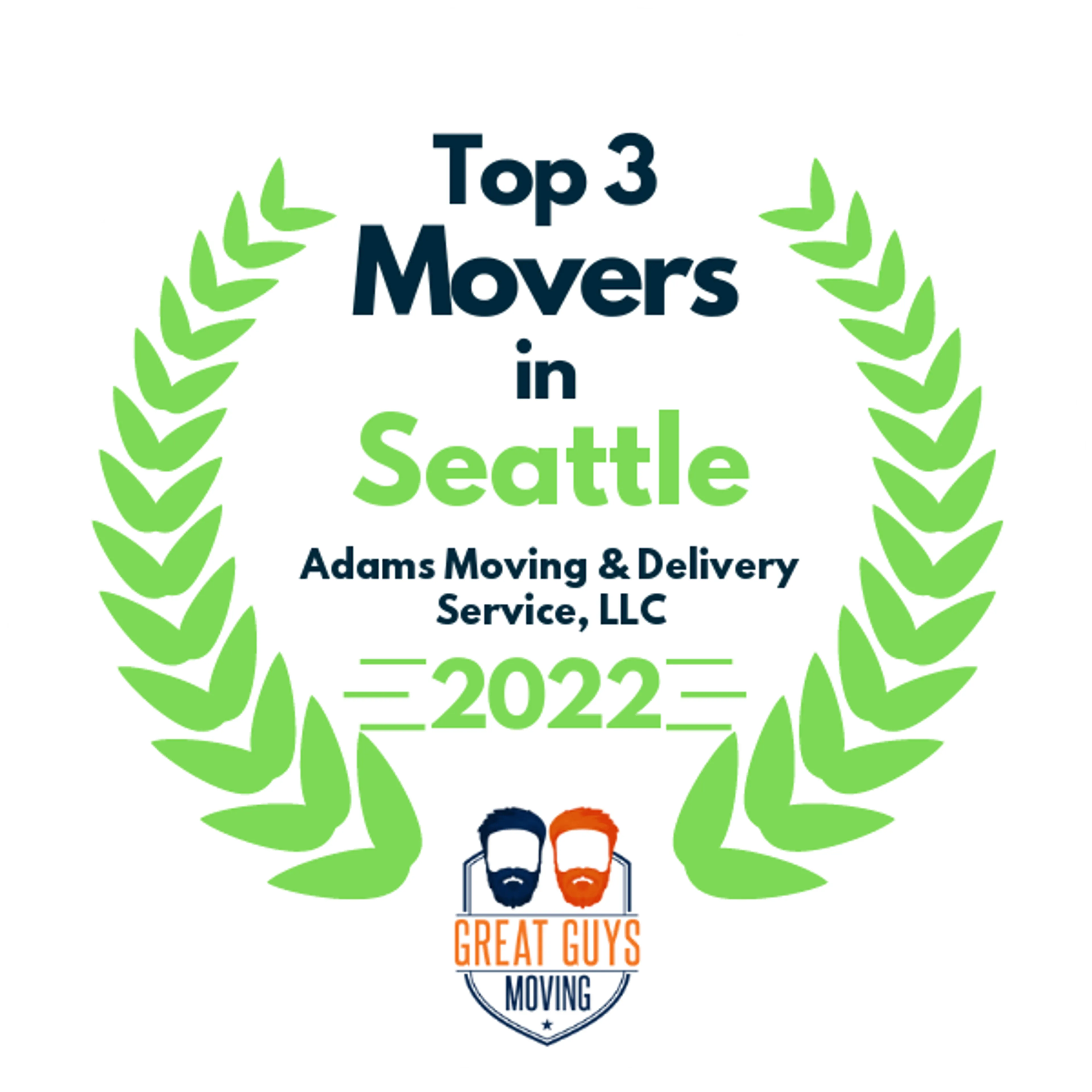 Top 3 Movers in Seattle, WA 2022 award