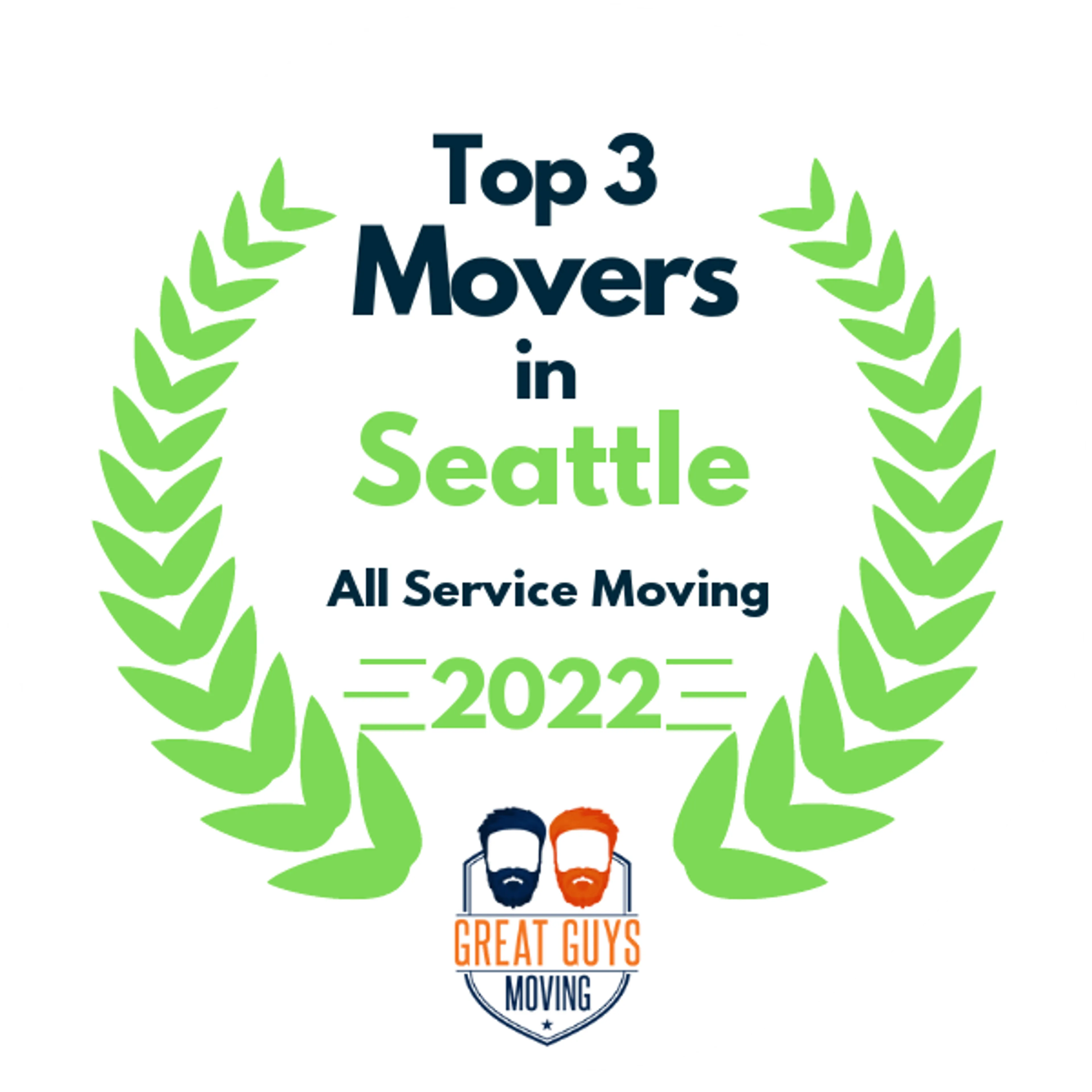 Top 3 Movers in Seattle, WA 2022 award