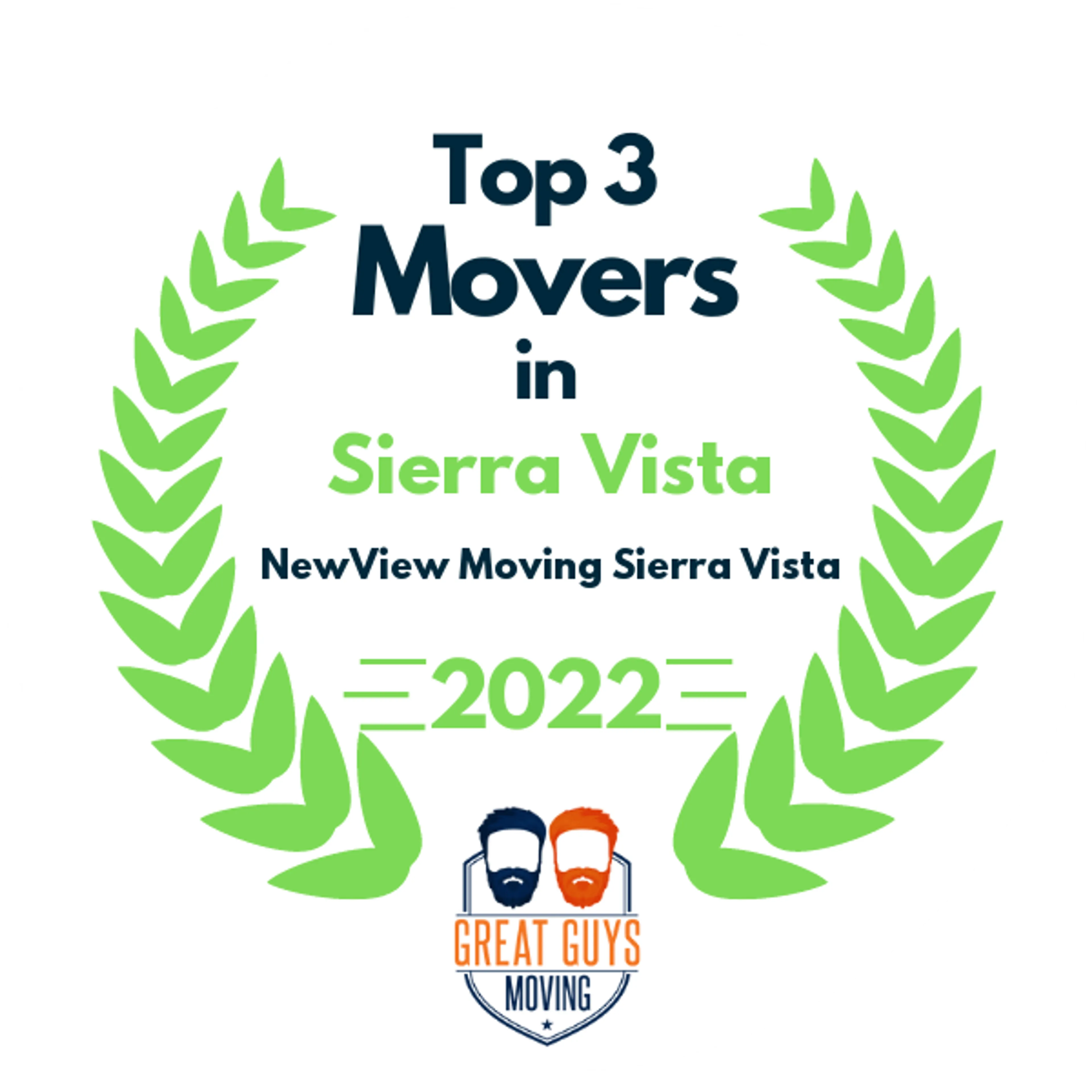 Top 3 Movers in Sierra Vista, AZ 2022 award