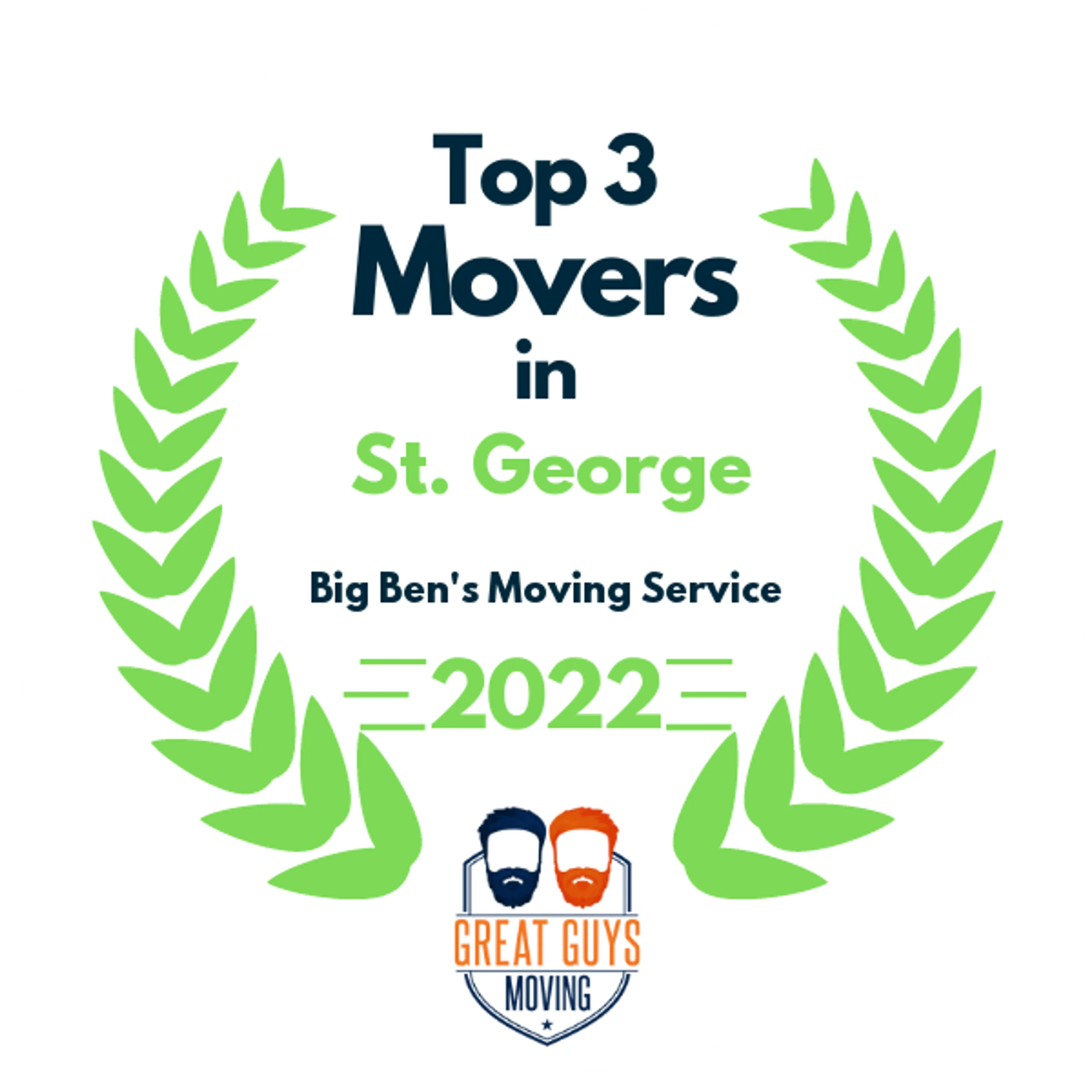 Top 3 Movers in Provo, UT 2022 award
