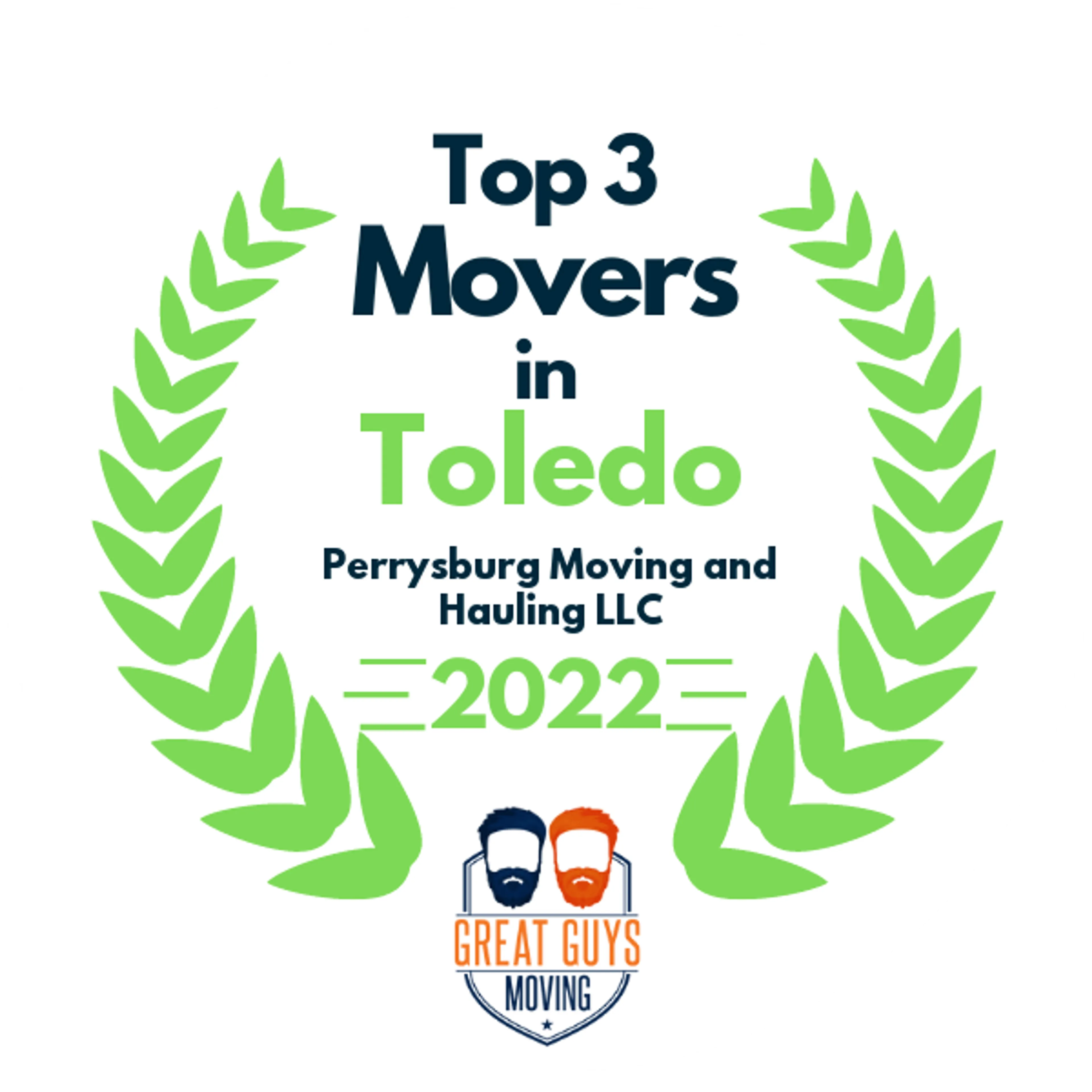 Top 3 Movers in Toledo, OH 2022 award