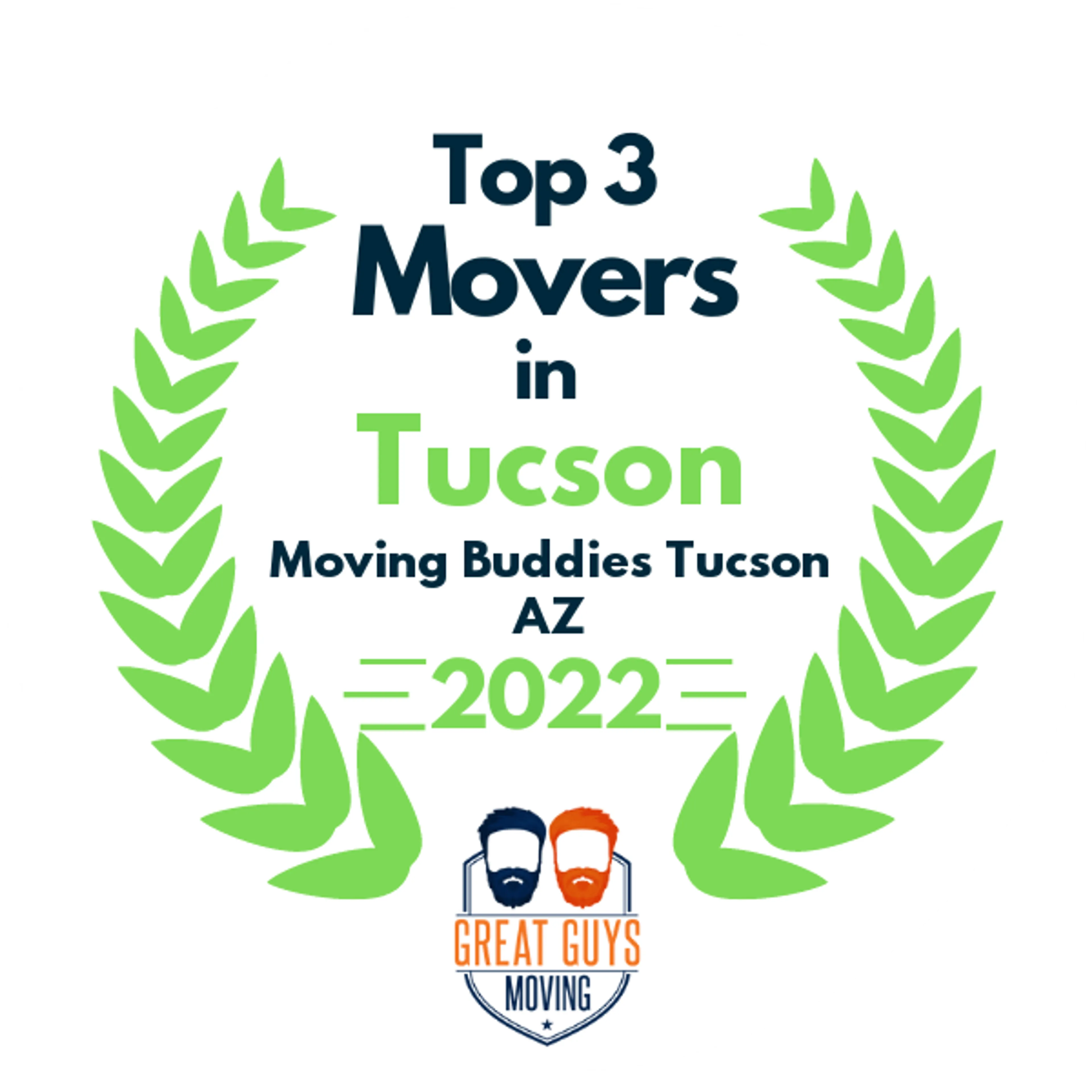Top 3 Movers in Tucson, AZ 2022 award