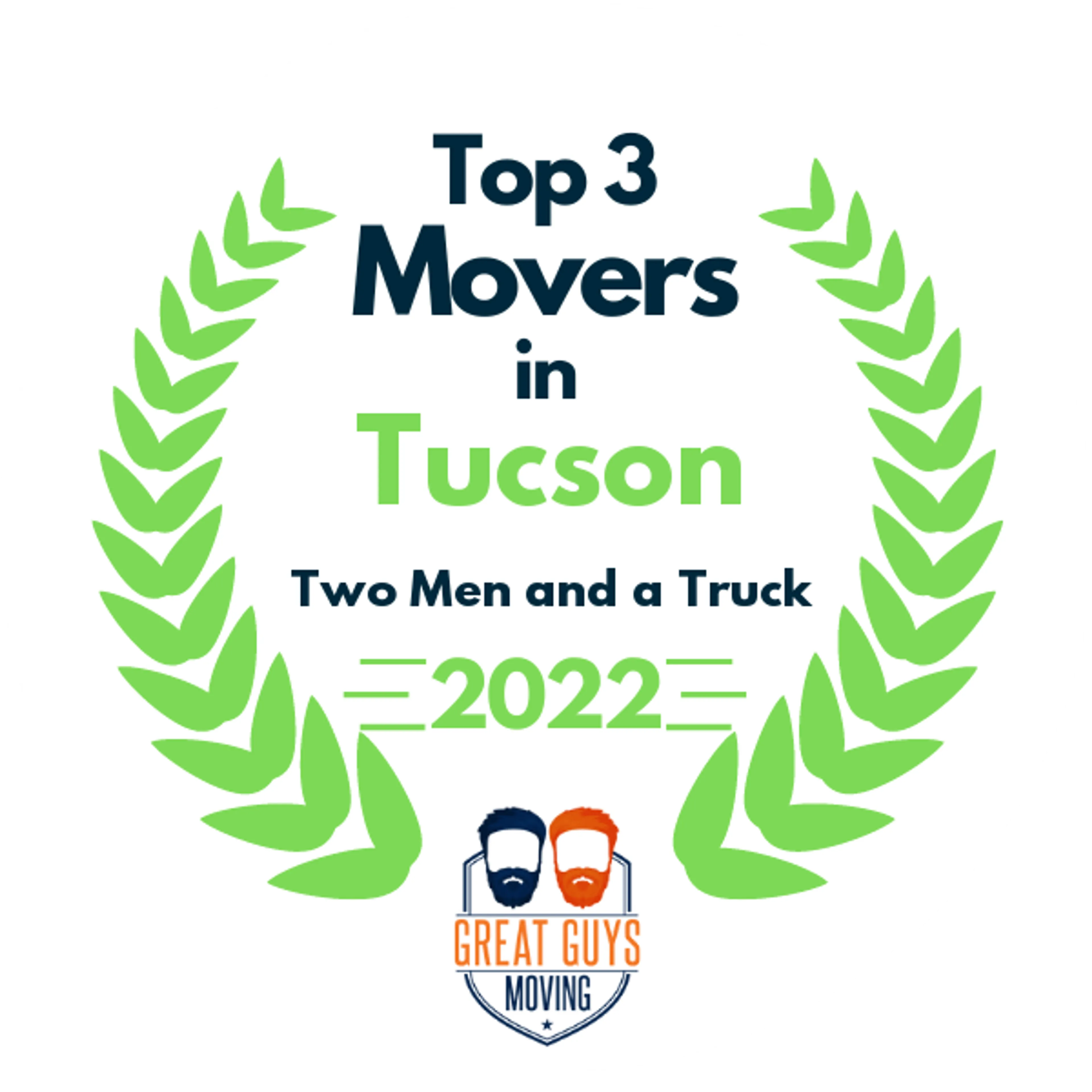 Top 3 Movers in Tucson, AZ 2022 award