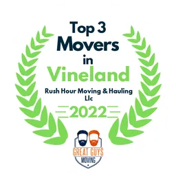 top 3 ranked movers in vineland 2022 rush hour moving hauling llc image