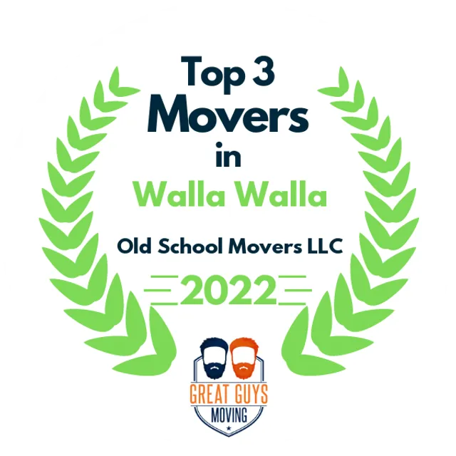 Top 3 Movers in Walla Walla, WA 2022 award