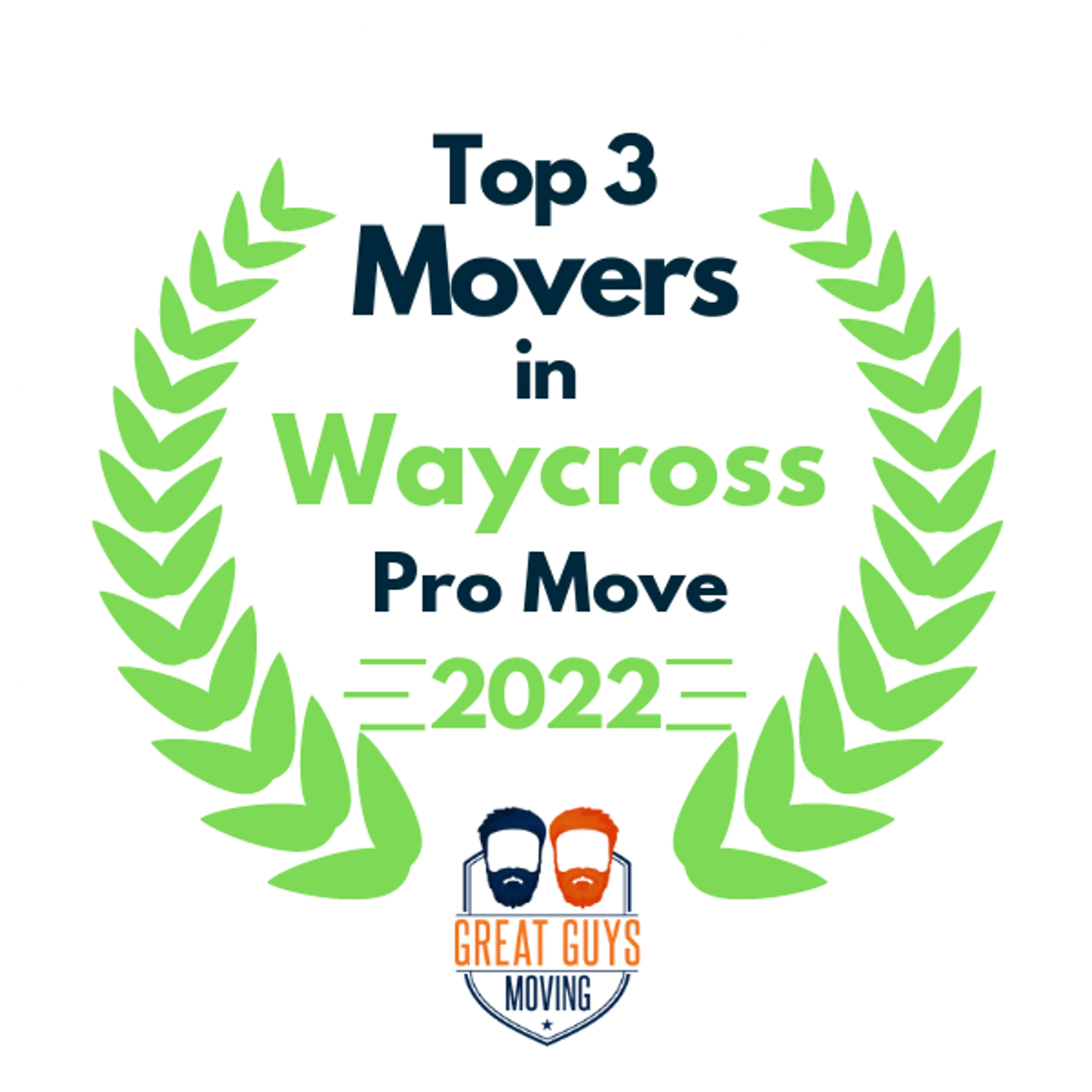 Top 3 Movers in Brunswick, GA 2022 award