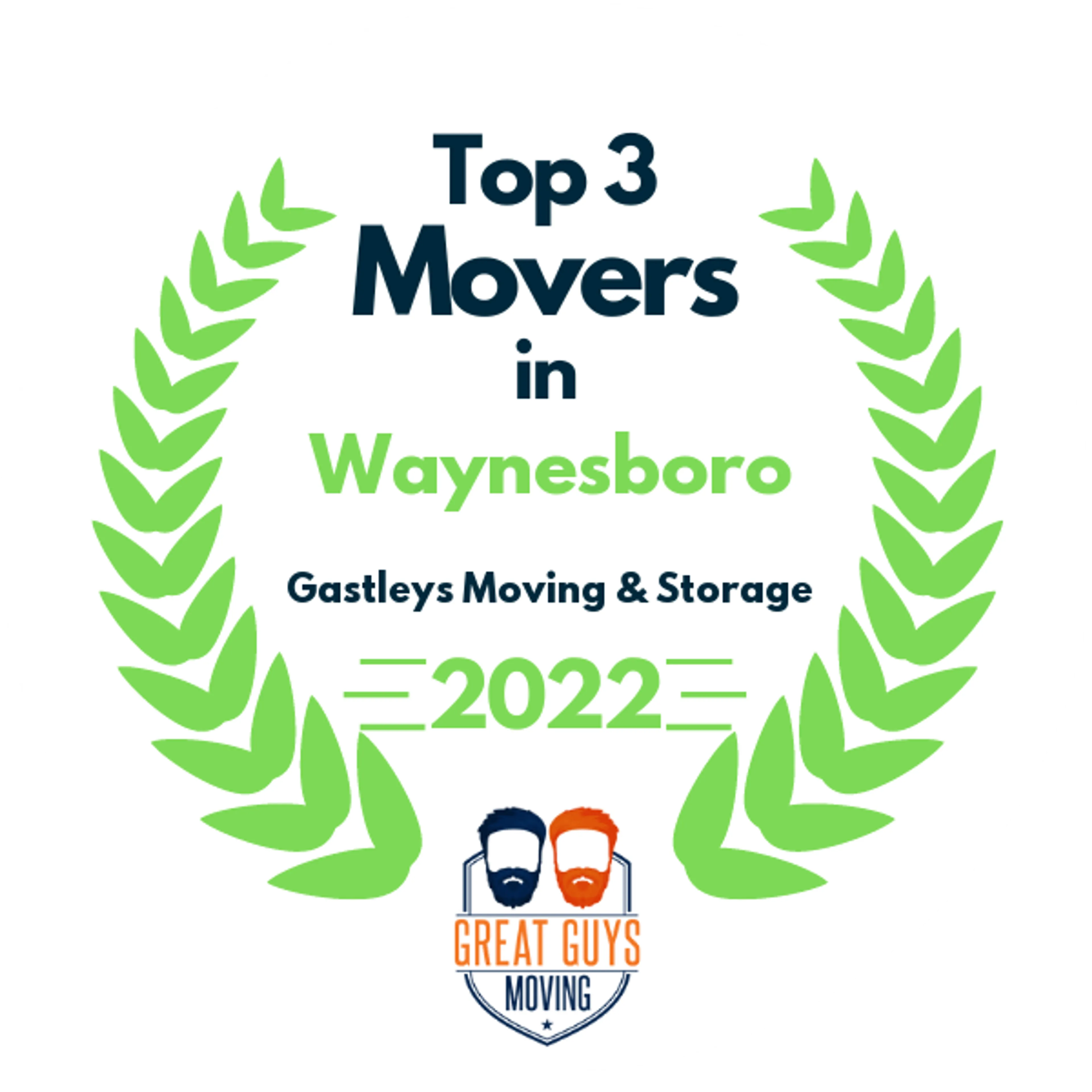 Top 3 Movers in Carlisle, PA 2022 award