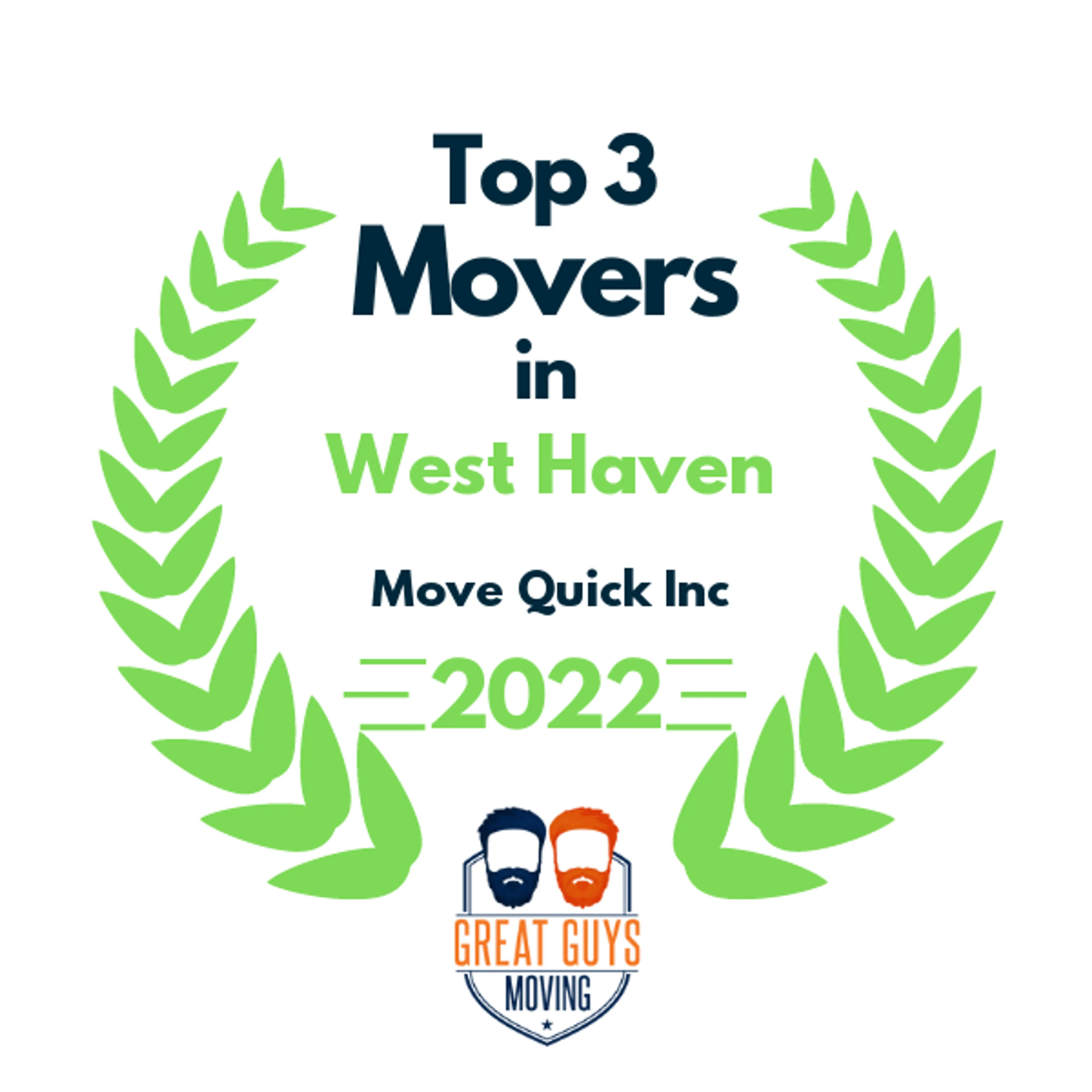 Top 3 Movers in Bridgeport, CT 2022 award