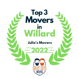 top 3 ranked movers in willard 2022 julies movers image