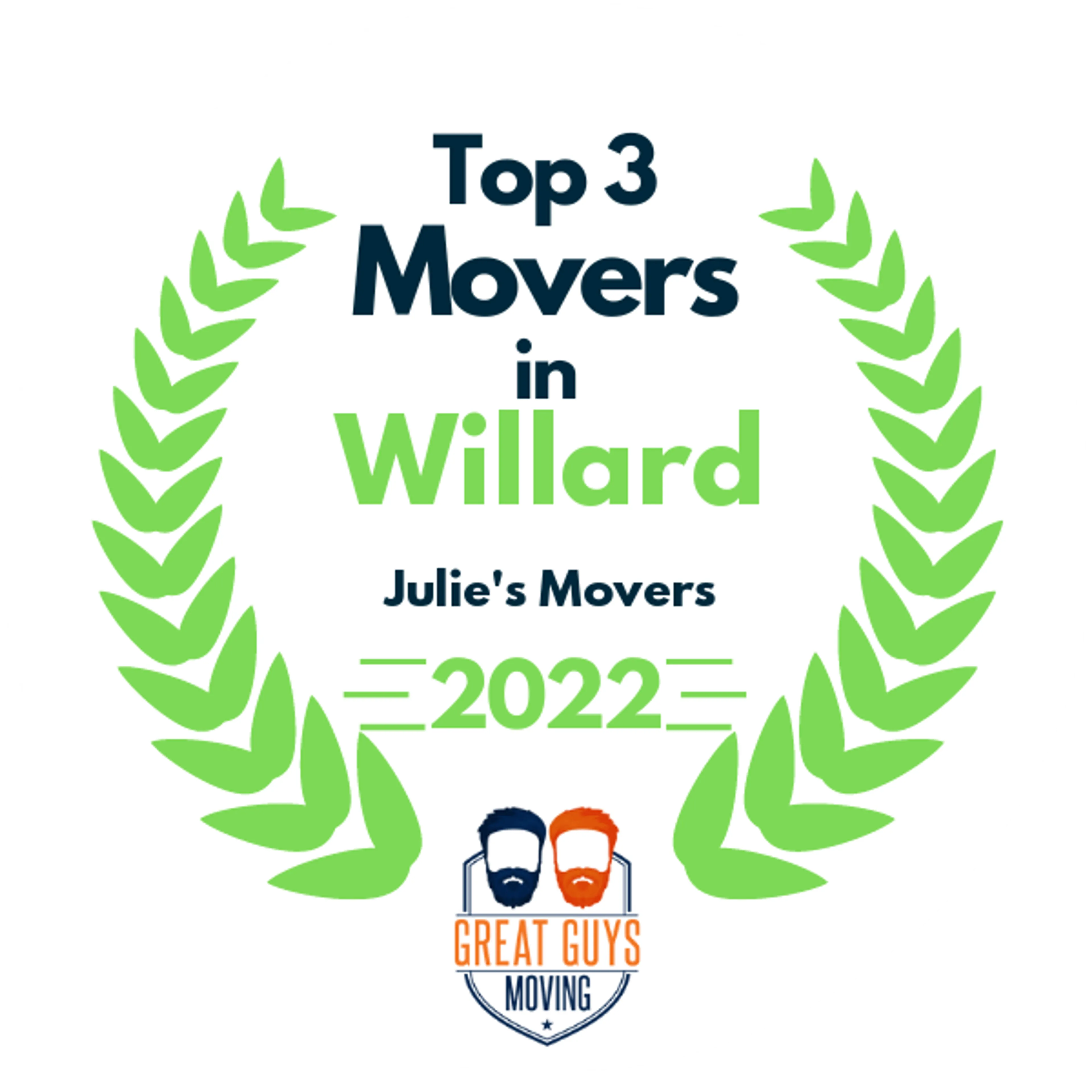 Top 3 Movers in Columbus, OH 2022 award