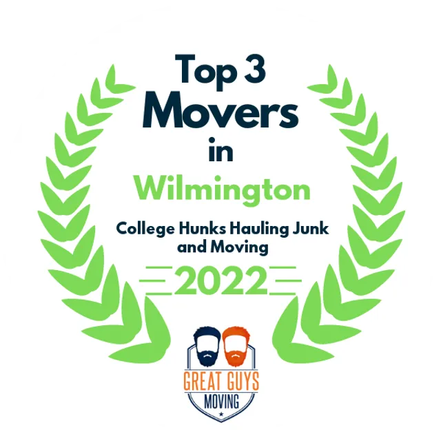 Top 3 Movers in Wilmington, DE 2022 award