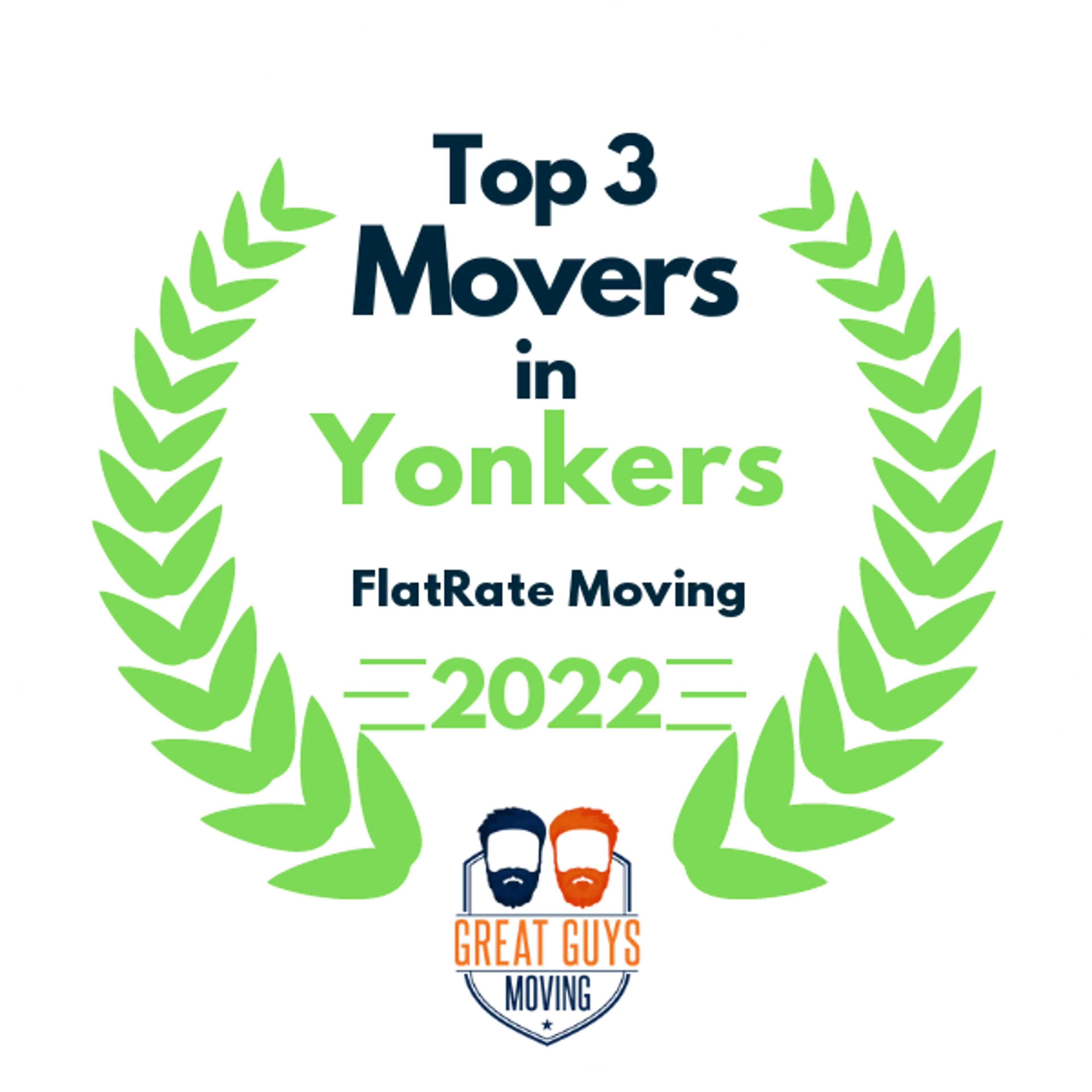 Top 3 Movers in Yonkers, NY 2022 award