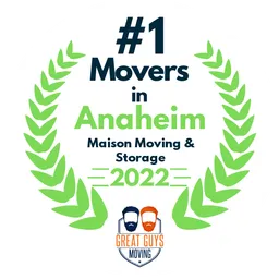 top ranked movers in anaheim 2022 maison moving storage image