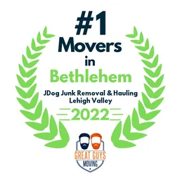 top ranked movers in bethlehem 2022 jdog junk removal hauling lehigh valley image