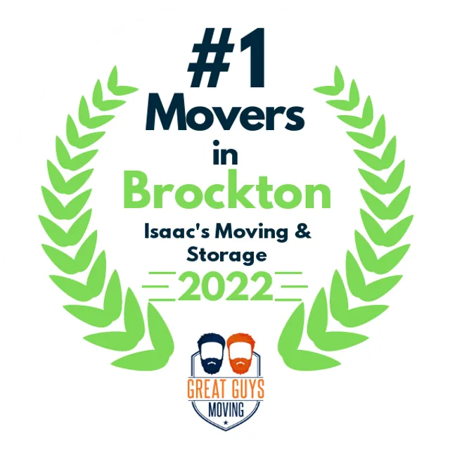 #1 Ranked Movers in Worcester, MA 2022 award