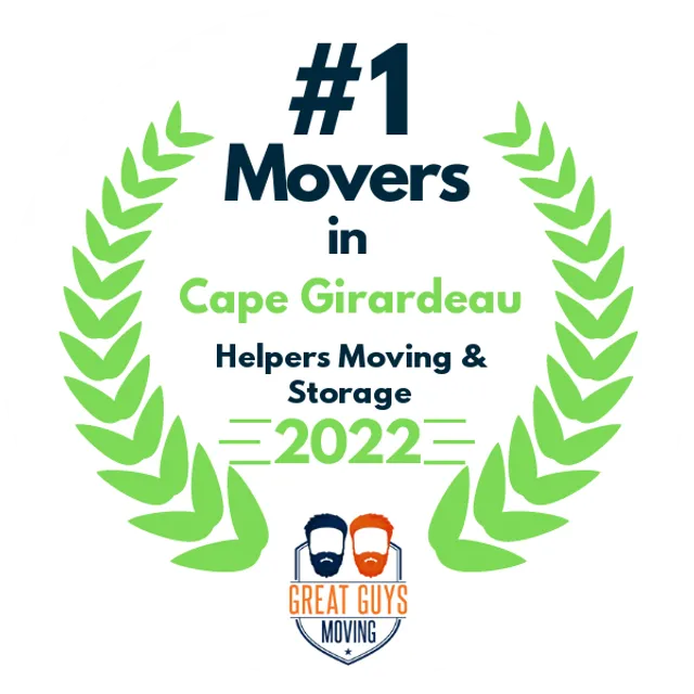 #1 Ranked Movers in Independence, MO 2022 award