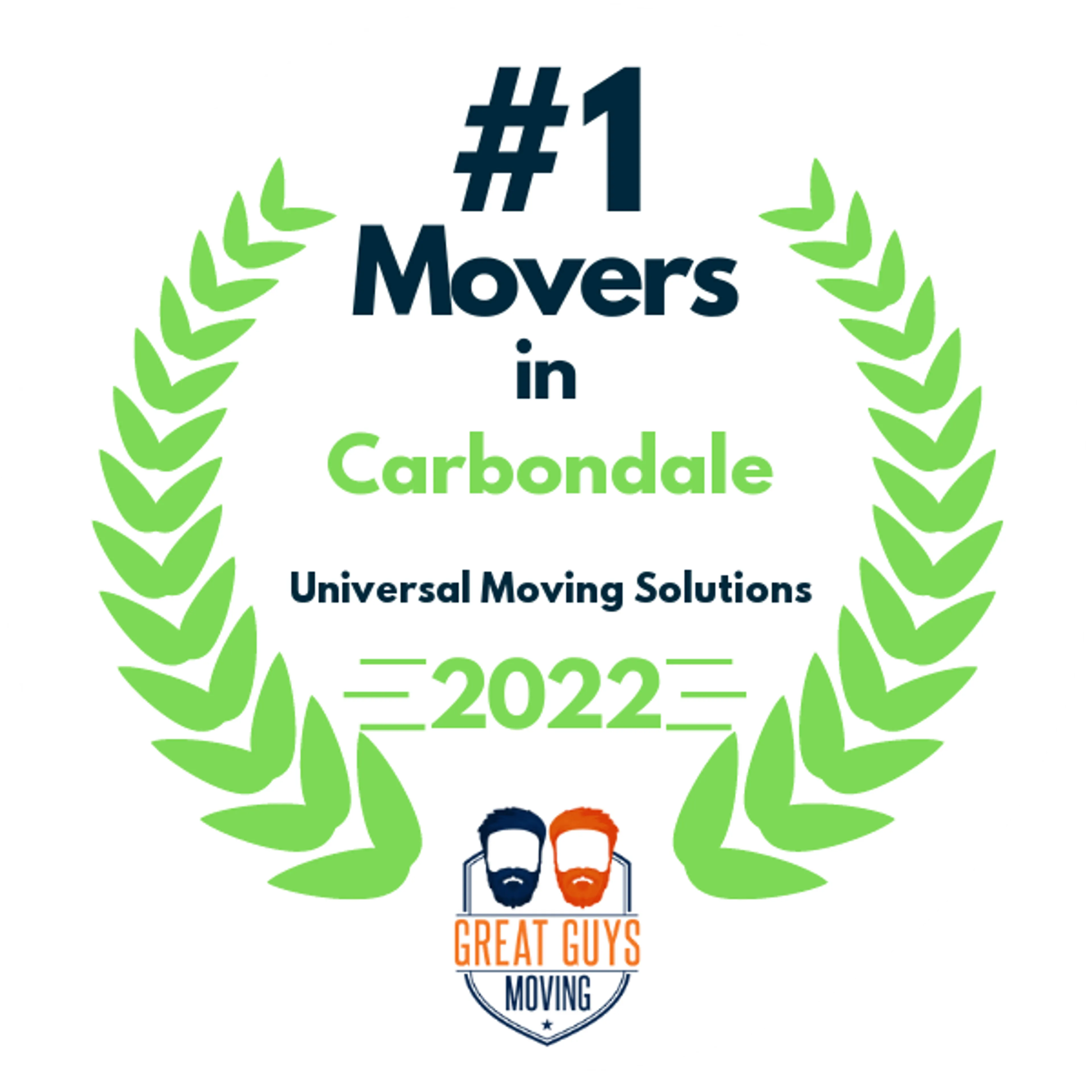 #1 Ranked Movers in Belleville, IL 2022 award