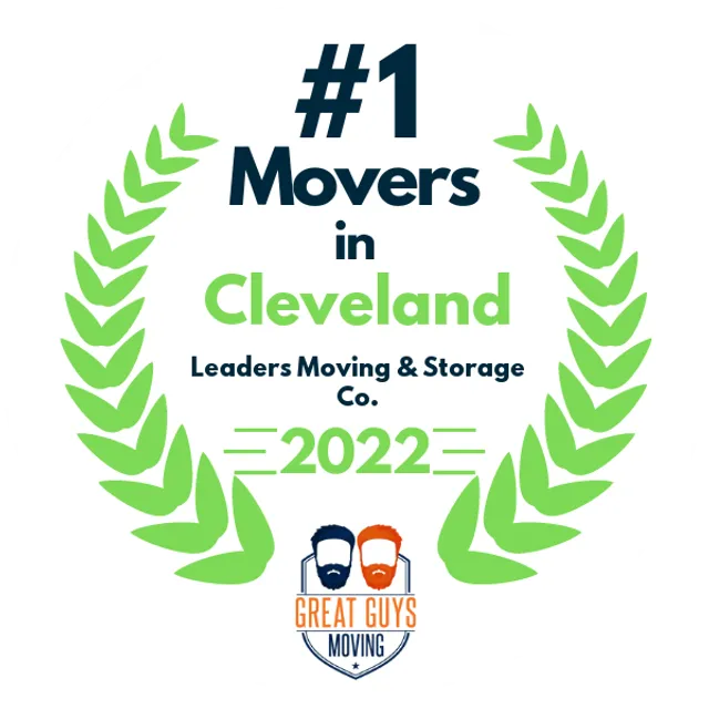 #1 Ranked Movers in Cleveland, OH 2022 award