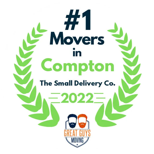 #1 Ranked Movers in Los Angeles, CA 2022 award