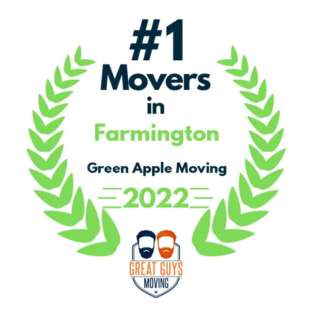 #1 Ranked Movers in Farmington, NM 2022 award