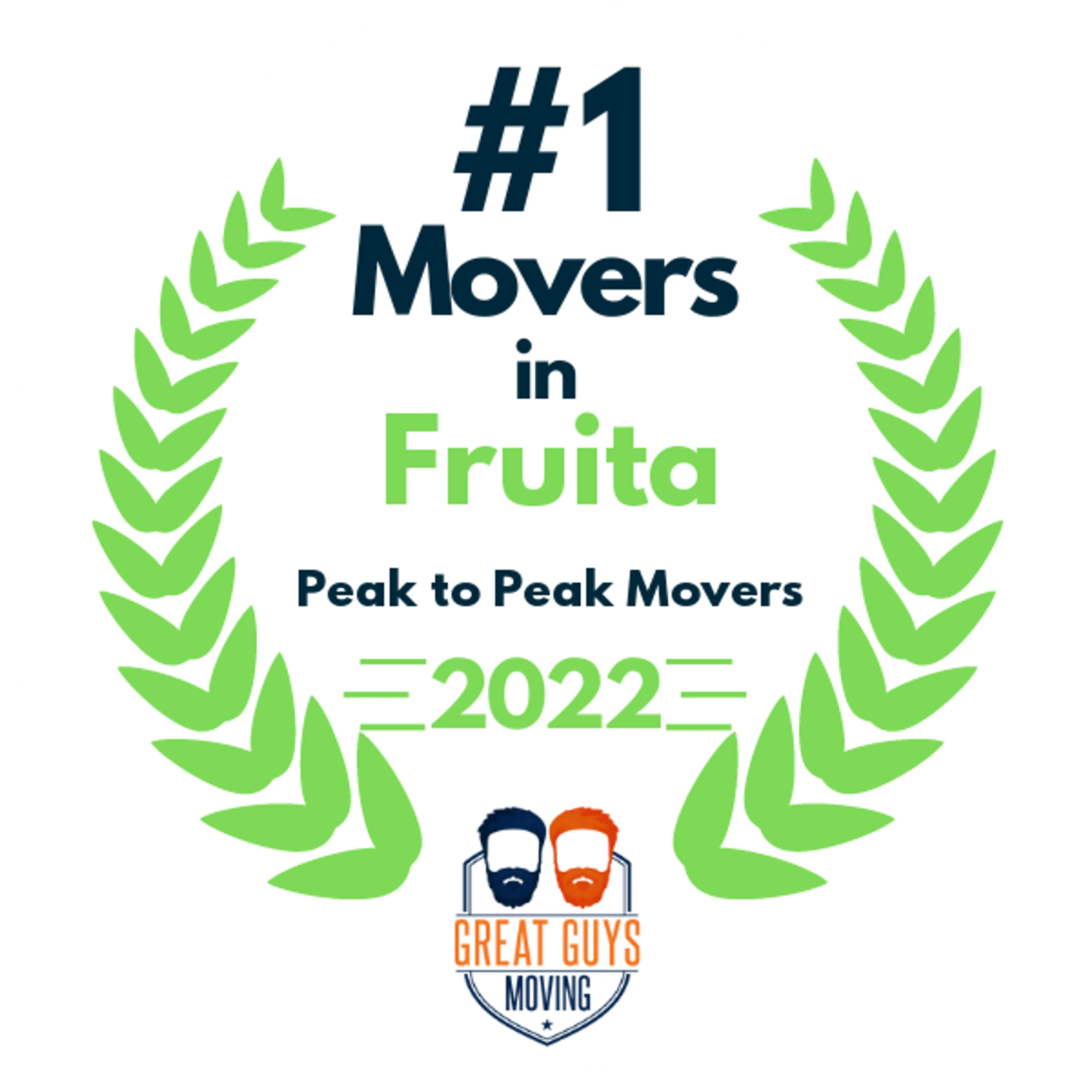 #1 Ranked Movers in Thornton, CO 2022 award