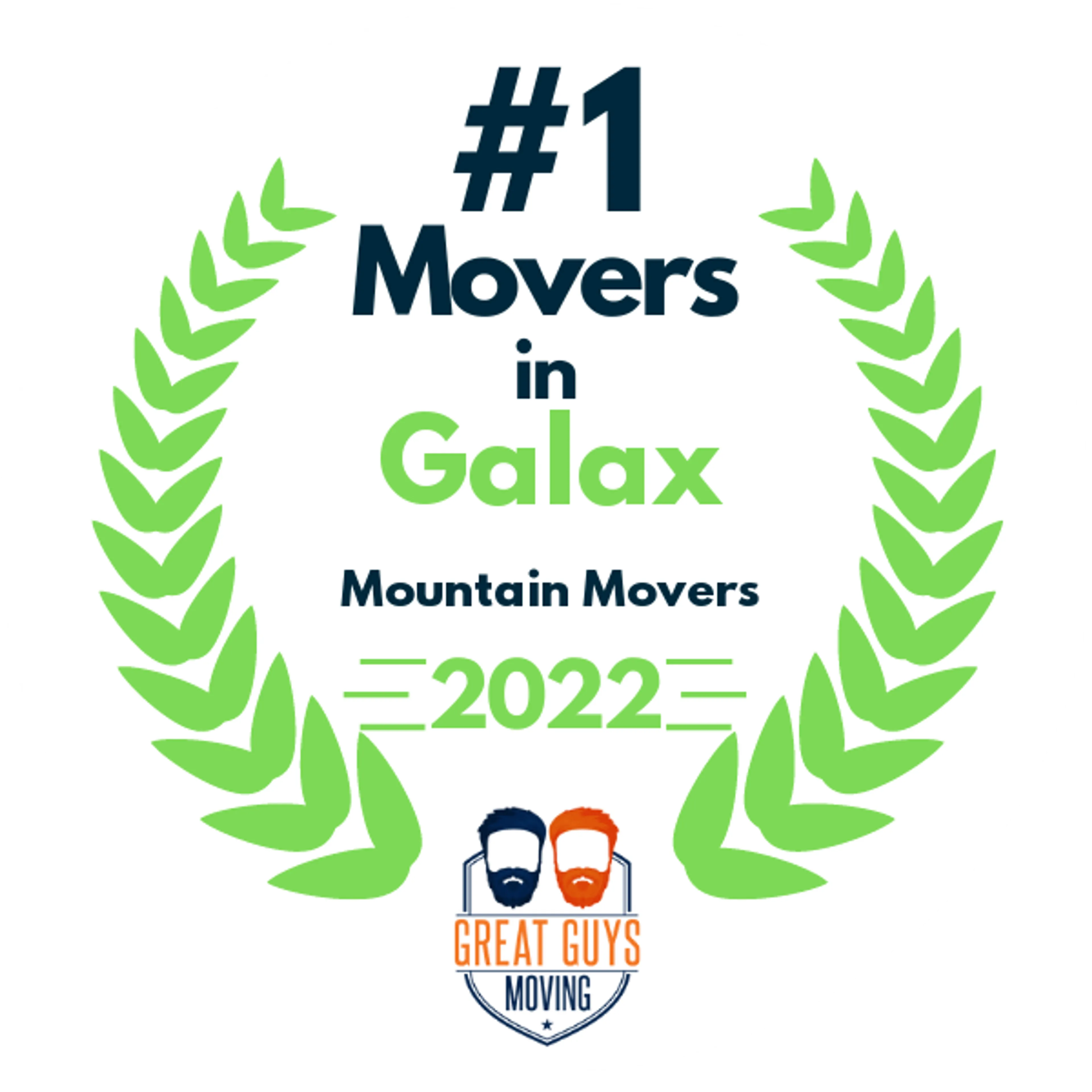 #1 Ranked Movers in Wytheville, VA 2022 award