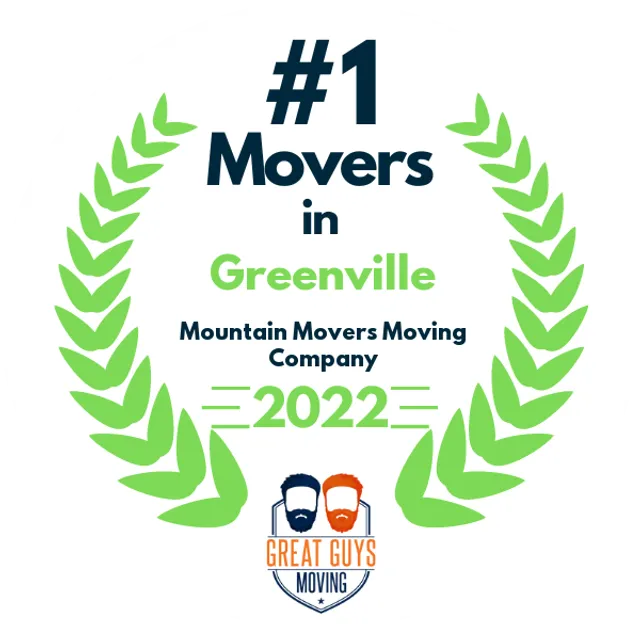 #1 Ranked Movers in Greenville, MS 2022 award