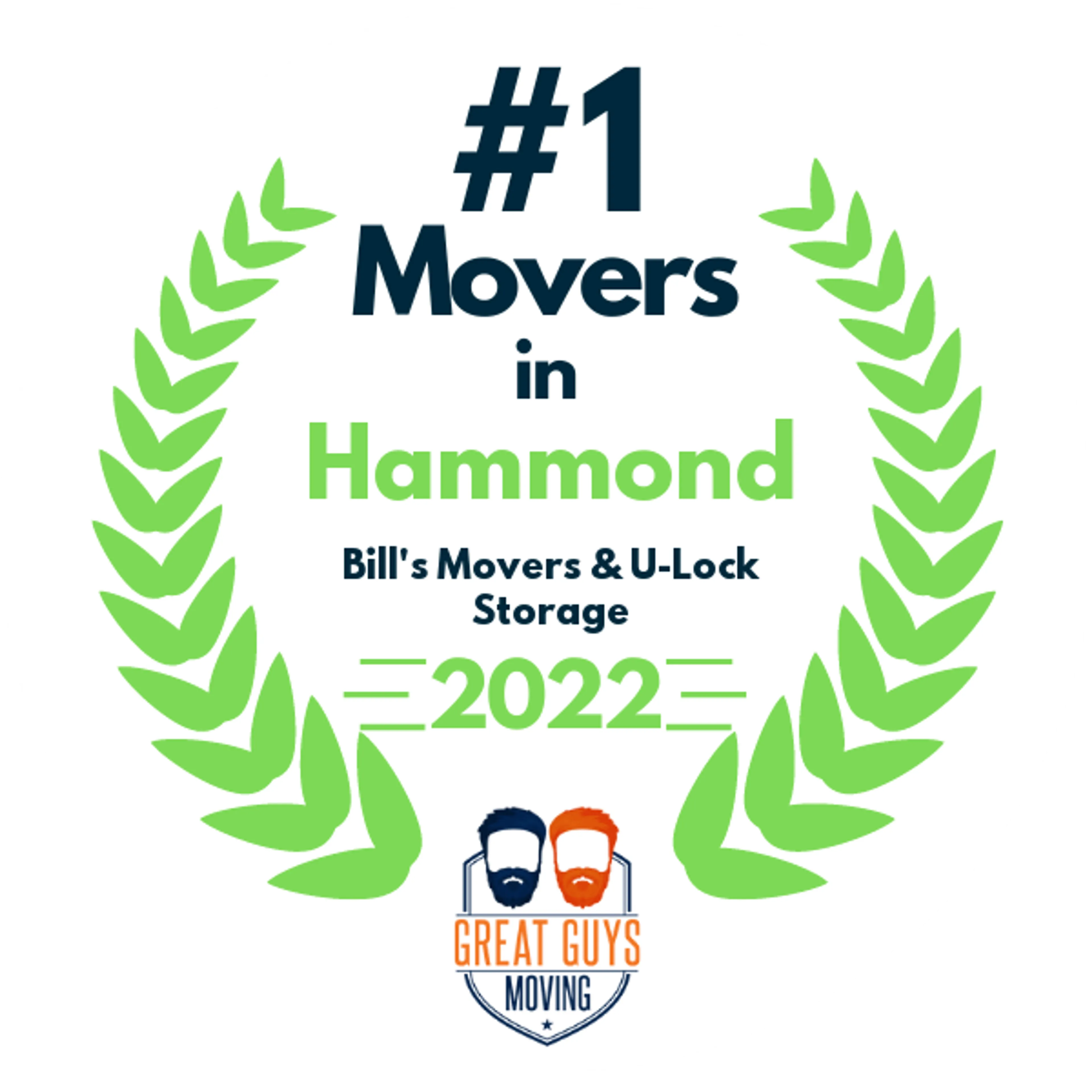 #1 Ranked Movers in Indianapolis, IN 2022 award