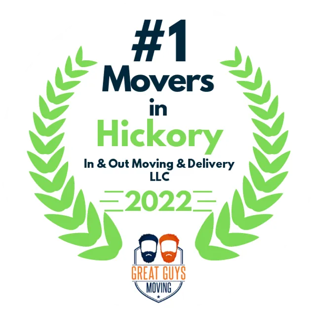 #1 Ranked Movers in Huntersville, NC 2022 award