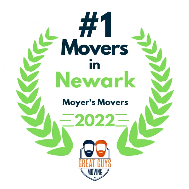 #1 Ranked Movers in Columbus, OH 2022 award