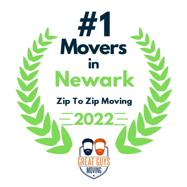 #1 Ranked Movers in Newark, NJ 2022 award