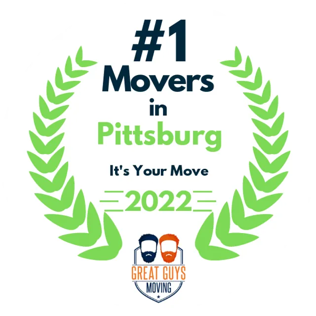 #1 Ranked Movers in Wichita, KS 2022 award