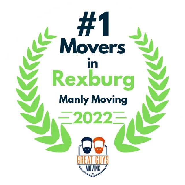 #1 Ranked Movers in Idaho Falls, ID 2022 award