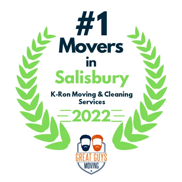 #1 Ranked Movers in Salisbury, MD 2022 award