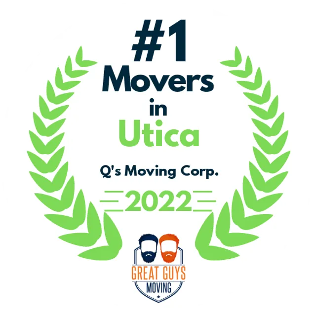 #1 Ranked Movers in Rochester, NY 2022 award